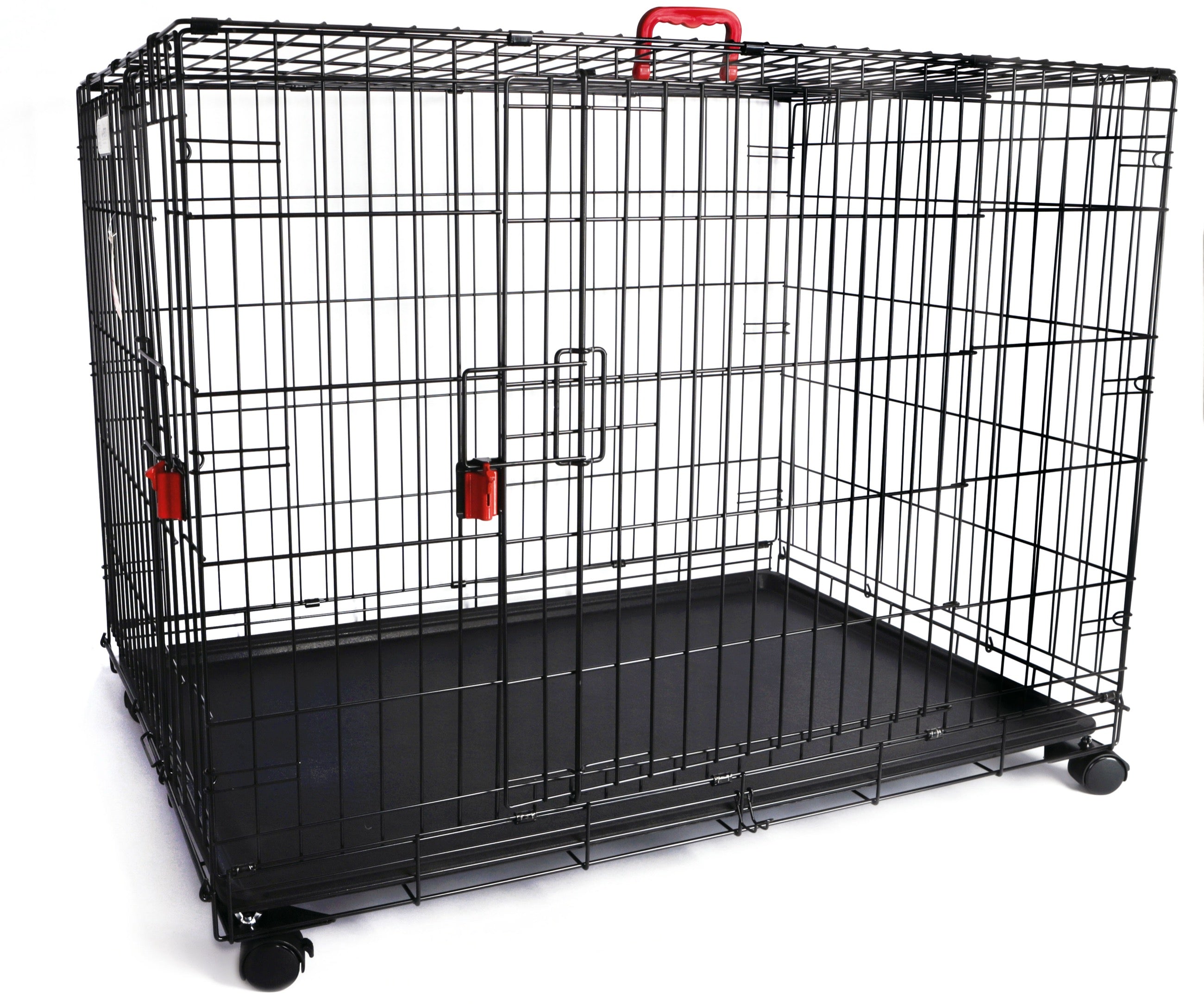 Jaula Plegable de Entrenamiento de Alambre VOYAGER con Cerradura SECURO para Perro | M-PETS