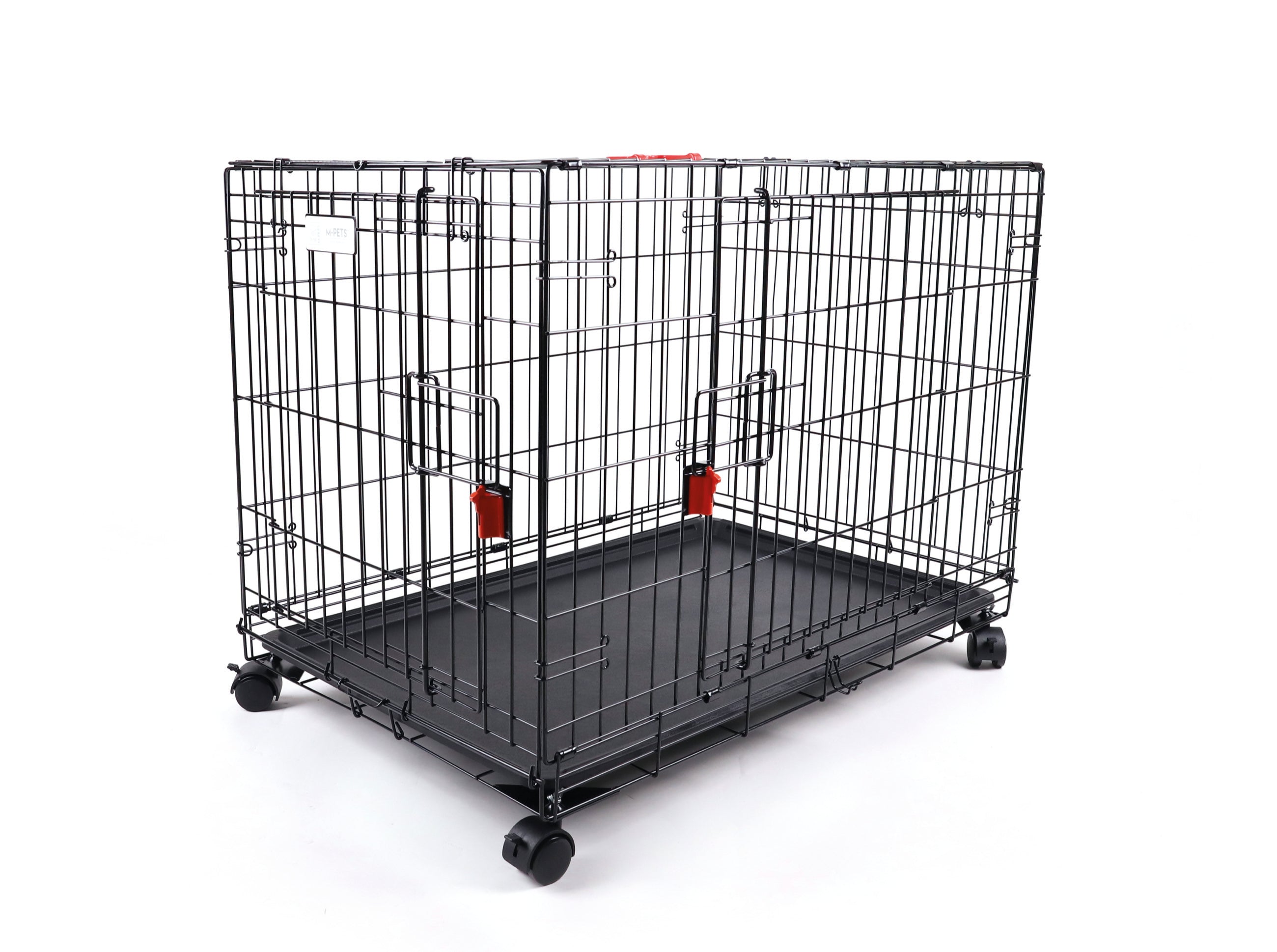 Jaula Plegable de Entrenamiento de Alambre VOYAGER con Cerradura SECURO para Perro | M-PETS