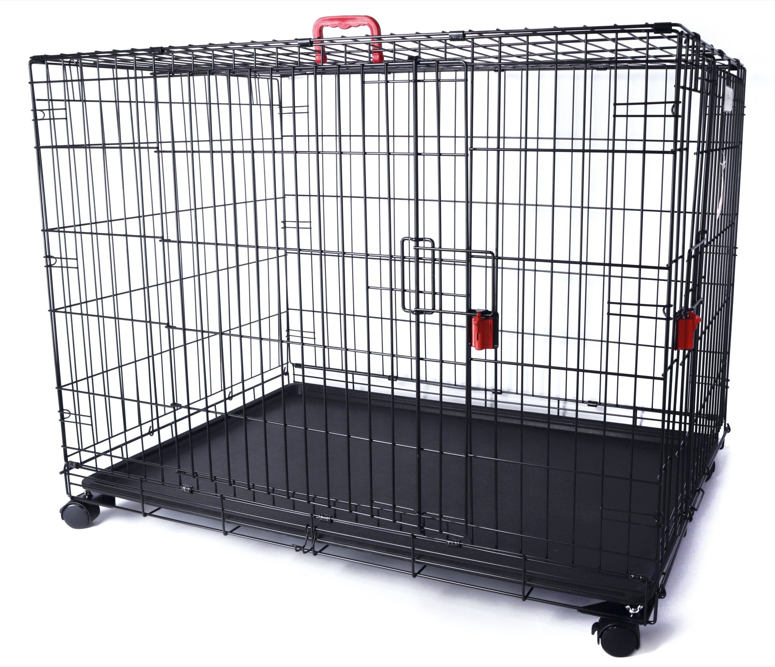 Jaula Plegable de Entrenamiento de Alambre VOYAGER con Cerradura SECURO para Perro | M-PETS