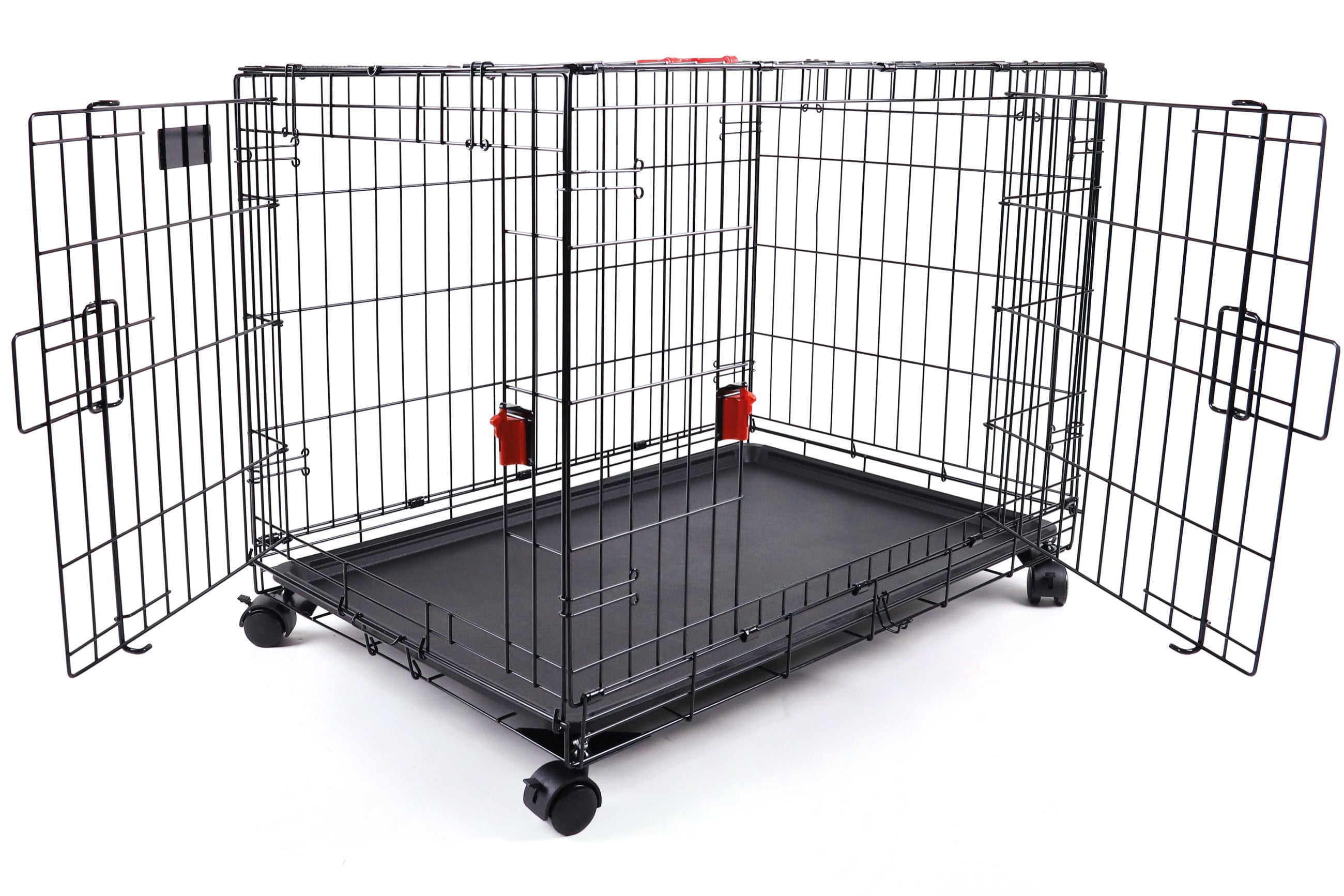 Jaula Plegable de Entrenamiento de Alambre VOYAGER con Cerradura SECURO para Perro | M-PETS