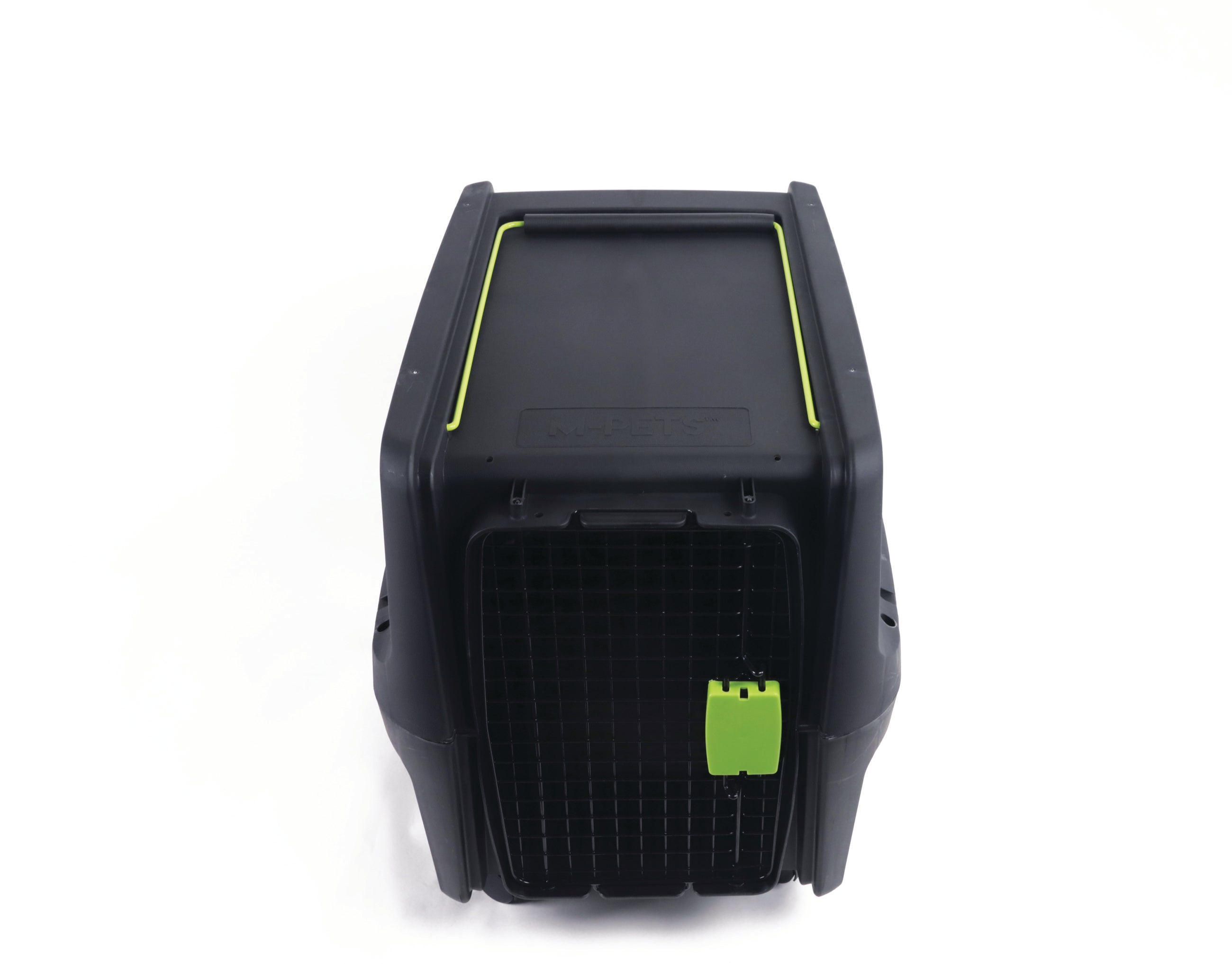 Transportadora ECO TREK para Perros - Negra con Verde (Black & Green) | M-PETS