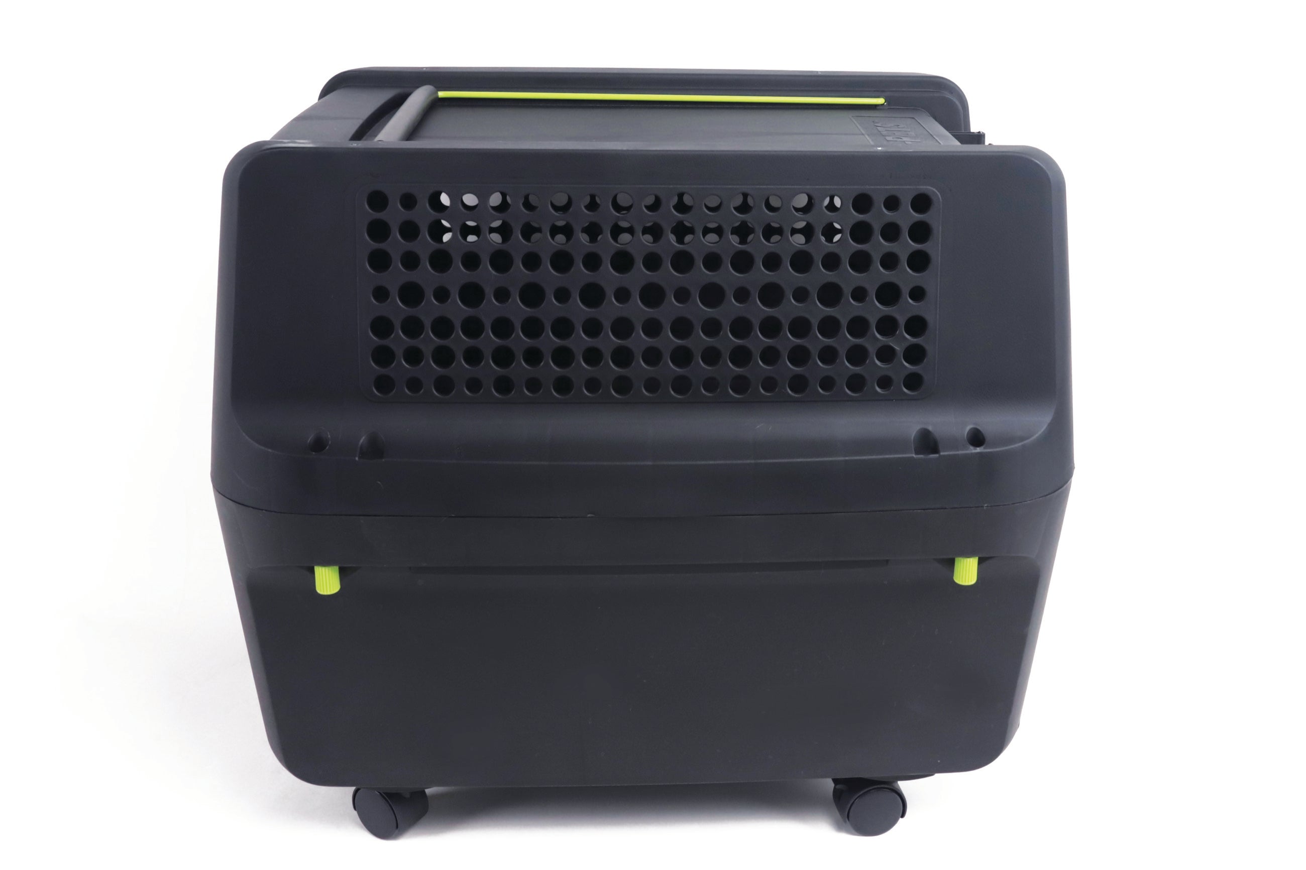 Transportadora ECO TREK para Perros - Negra con Verde (Black & Green) | M-PETS