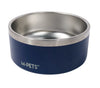 Bowl de Acero Inoxidable Doble Pared ESKIMO Azul para Perros y Gatos | M‑PETS®
