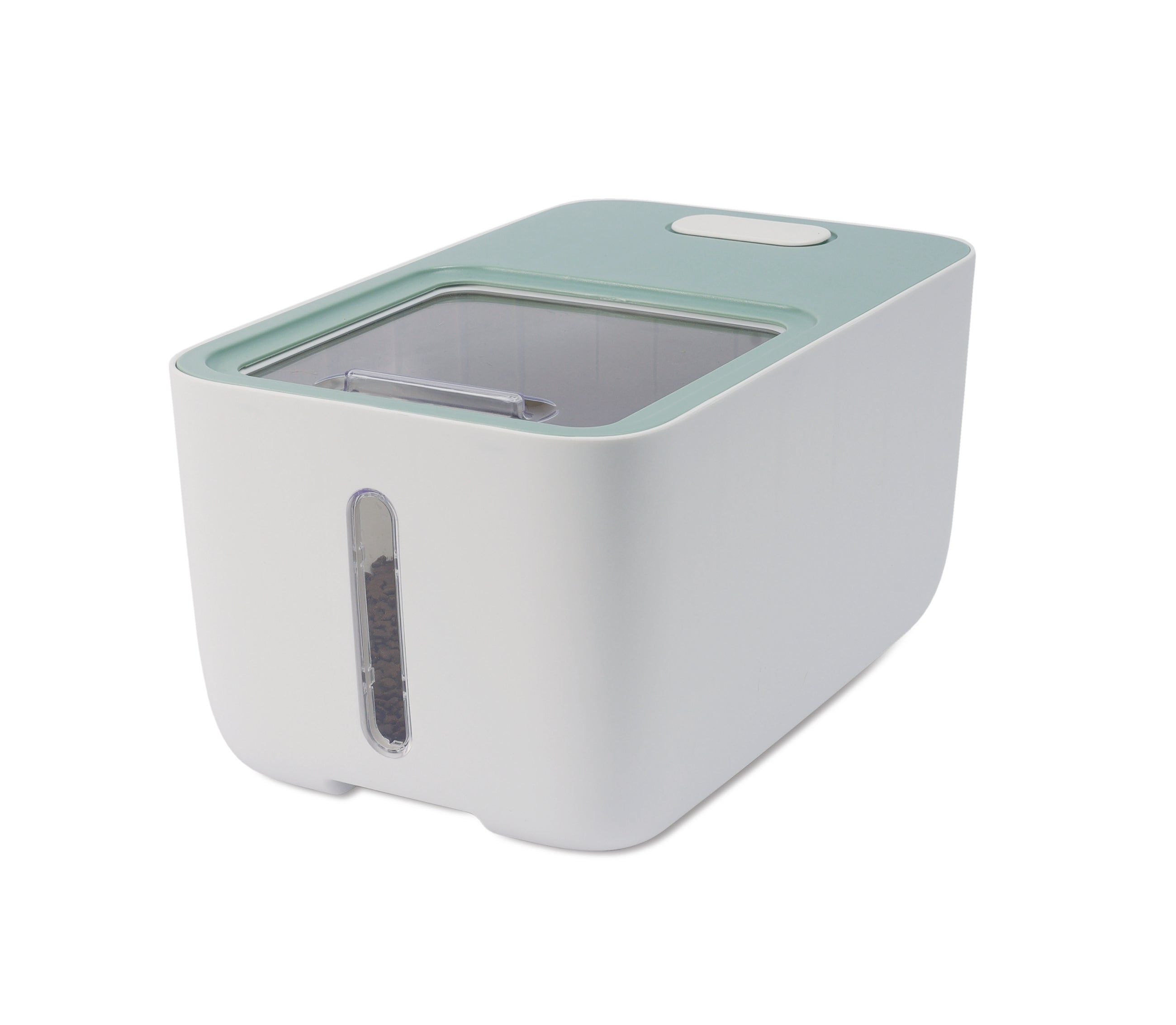 Contenedor de Alimento Hermético BOXI con Ruedas y Ventana (10 kg) para Mascotas | M‑PETS®