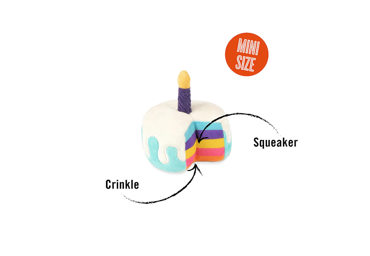 El Pastel Bone-appetit - Juguete de Peluche para Perros Party Time™ | Pet P.L.A.Y.