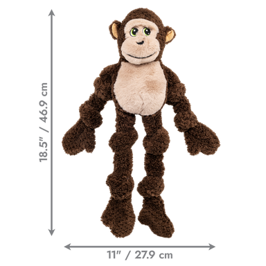 Medidas del KONG Knots Monkey: 46.9 × 27.9 cm
