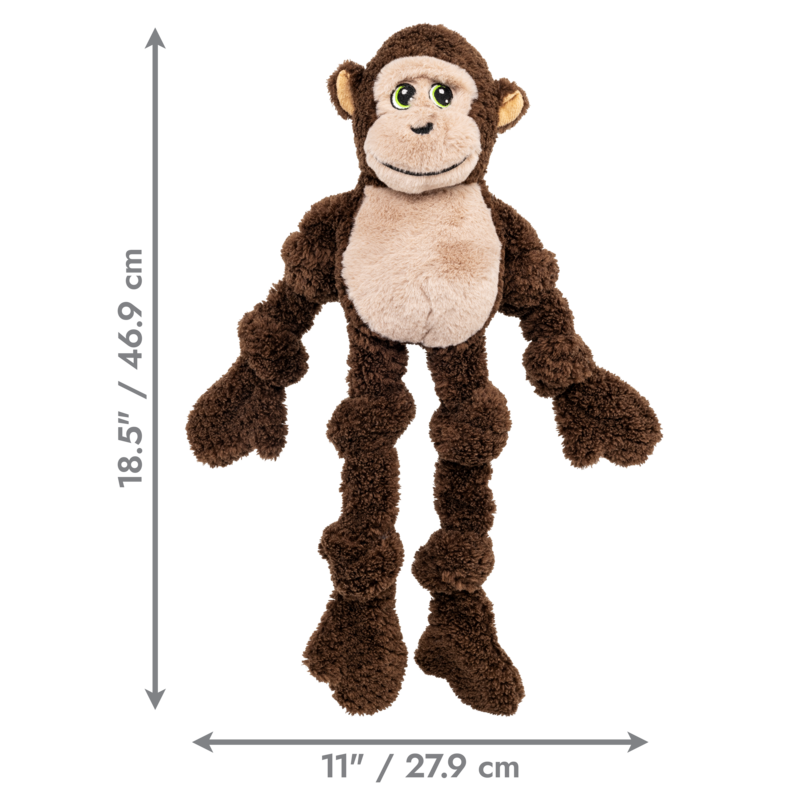 Medidas del KONG Knots Monkey: 46.9 × 27.9 cm