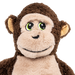 Detalle de la cara del KONG Knots Monkey