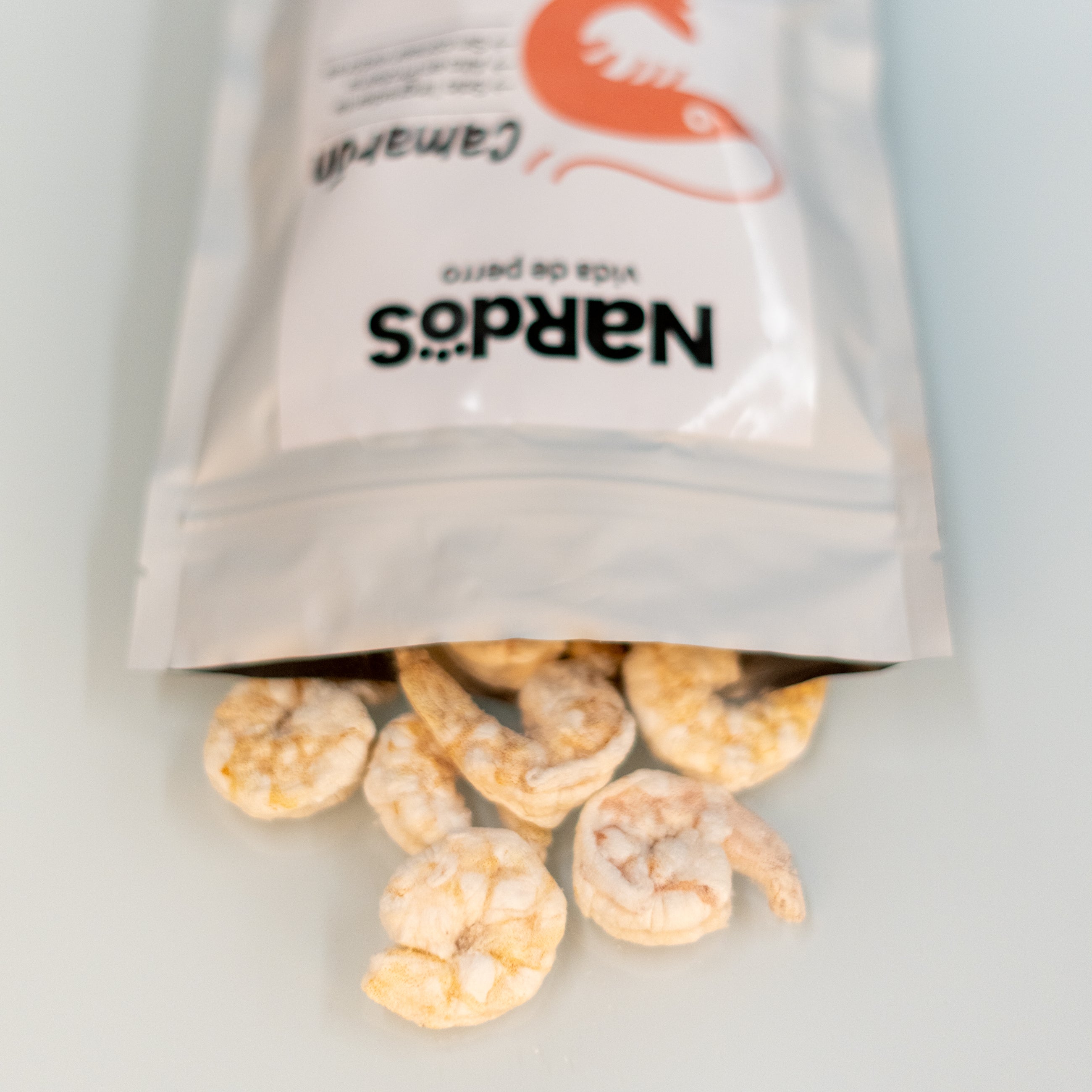 Camarón Liofilizado para Perros y Gatos – Energía, Inmunidad y Antioxidantes | Nardos Vida de Perro