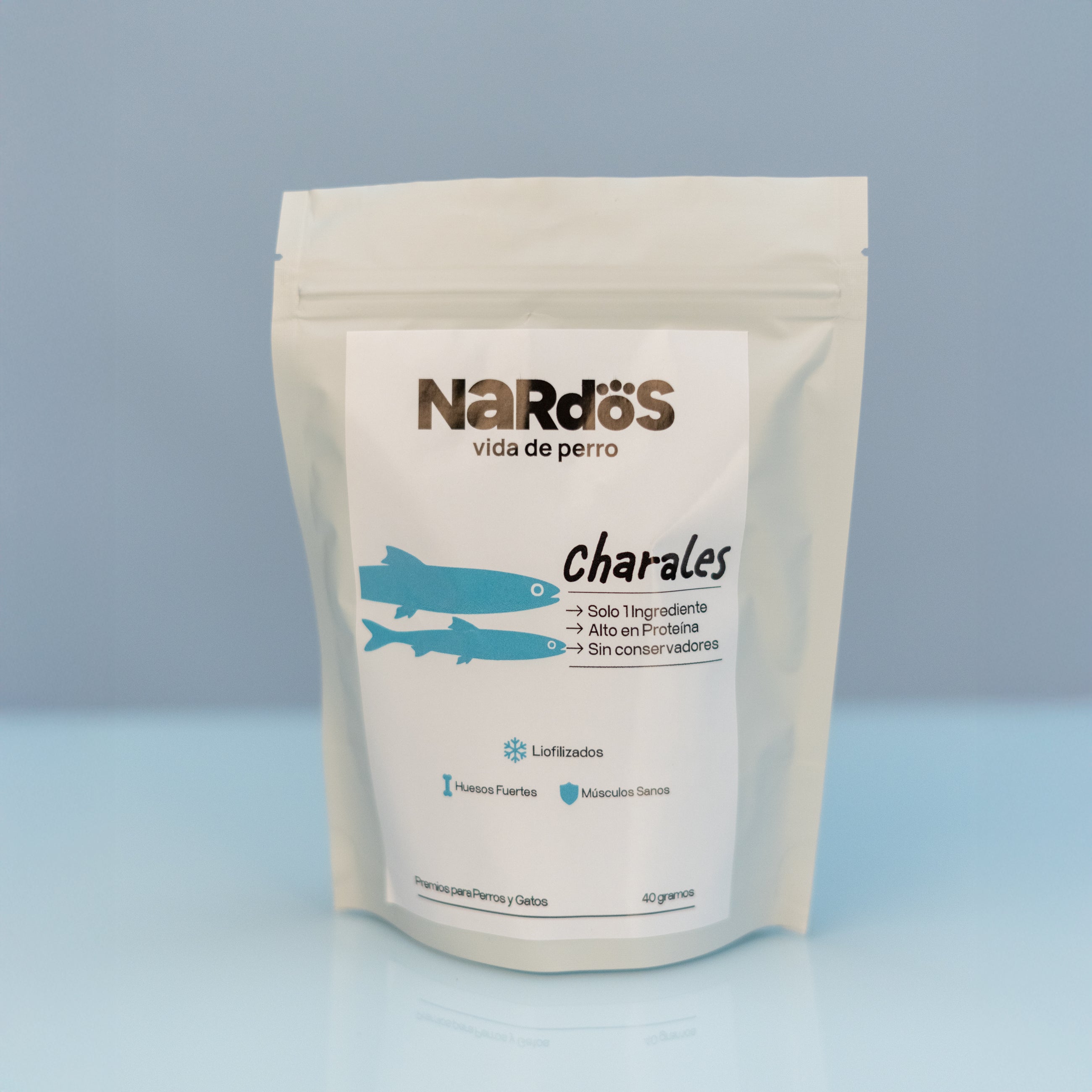 Charales Liofilizados para Perros y Gatos - Huesos Fuertes y Dientes Sanos | Nardos Vida de Perro