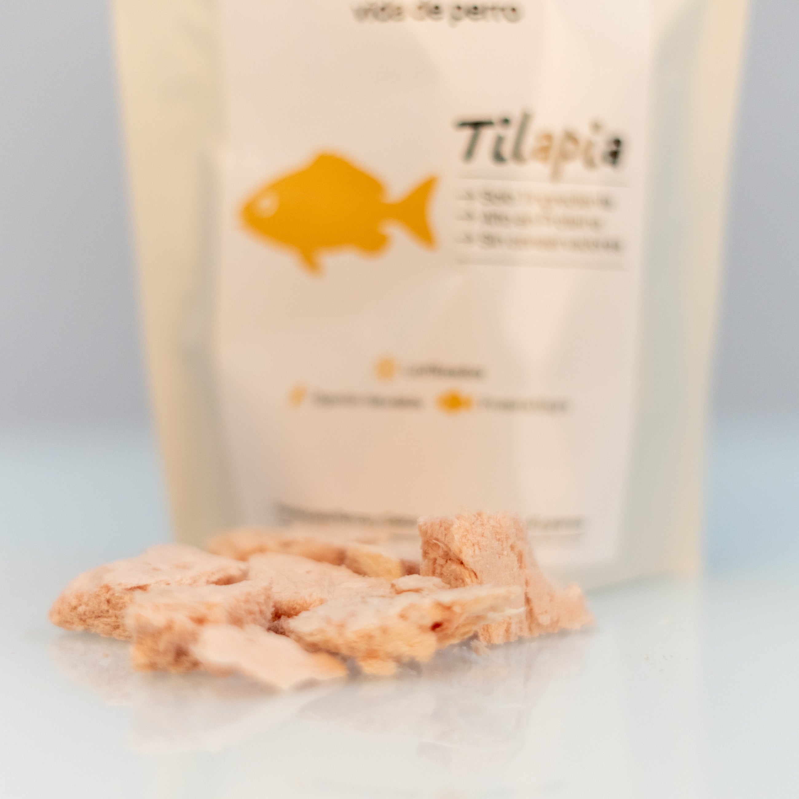 Tilapia Liofilizada para Perros y Gatos - Digestión Suave e Hipoalergénica | Nardos Vida de Perro