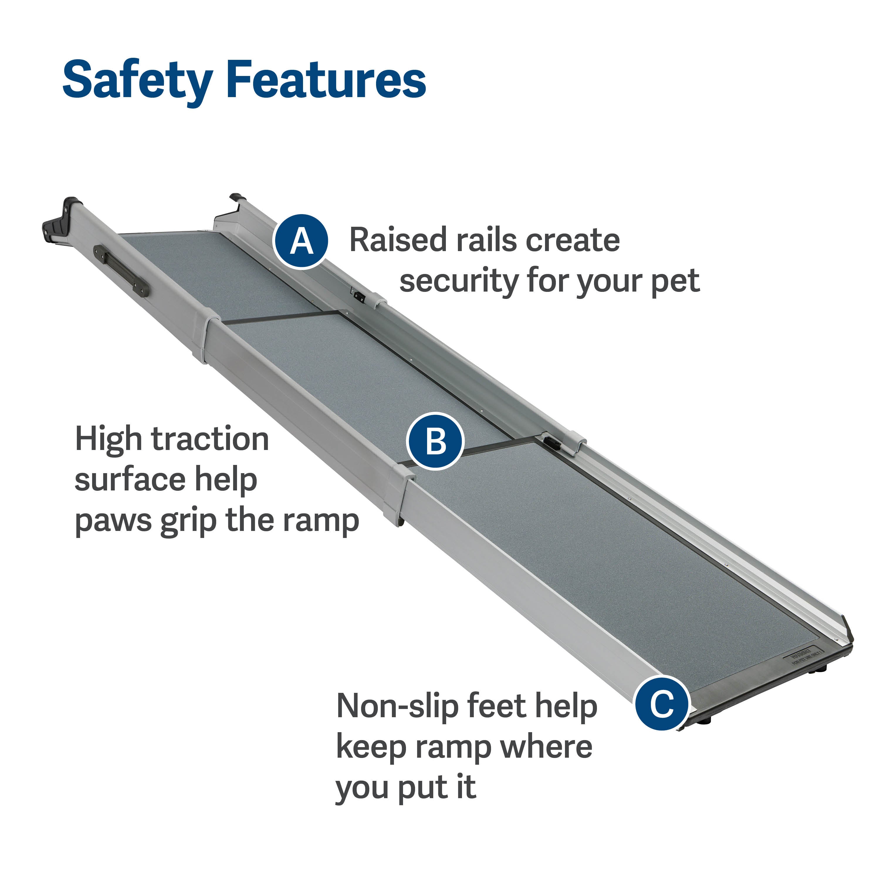 Happy Ride® Compact Telescoping Dog Ramp | Rampa Telescópica Compacta para Perros - PetSafe®