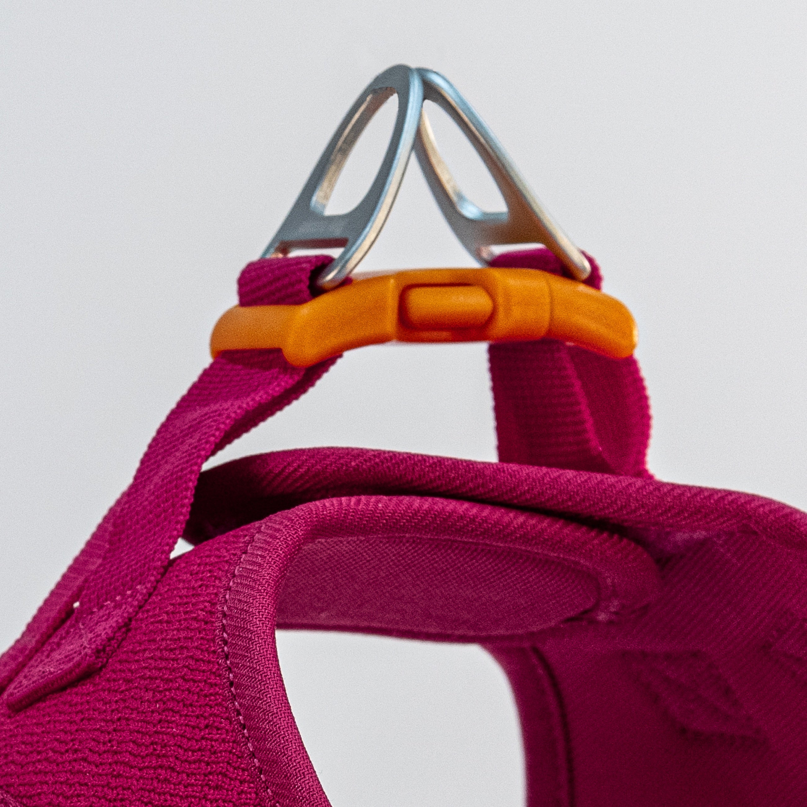Pechera Sierra CloudVest Rosa Magenta conexiones de seguridad y anillos D