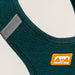 Pechera Sierra CloudVest Verde Jade detalle del logo