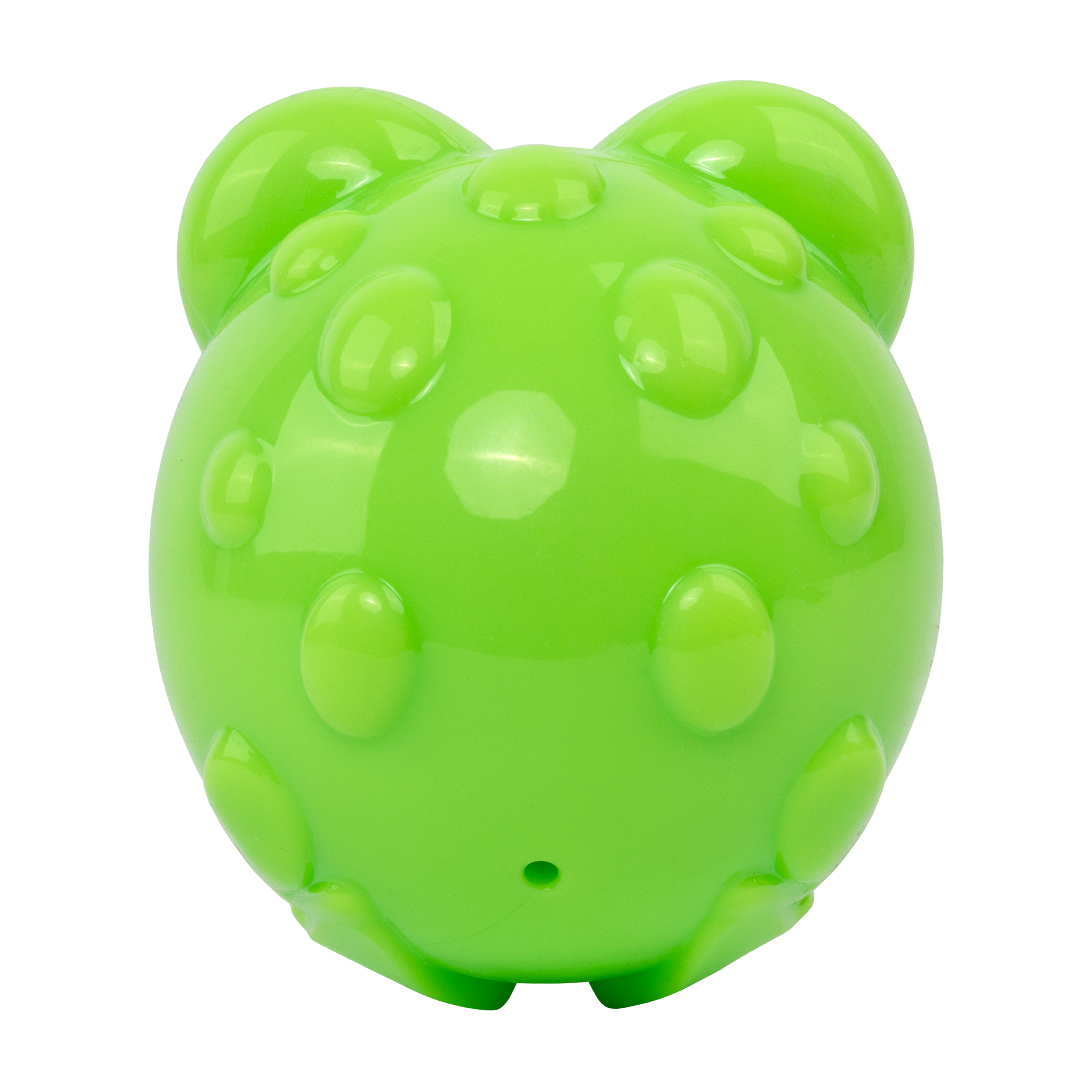 Pelota Grande Grinz Frog (Rana) con Sonido y Rebote Irregular para Perros - Verde | KONG