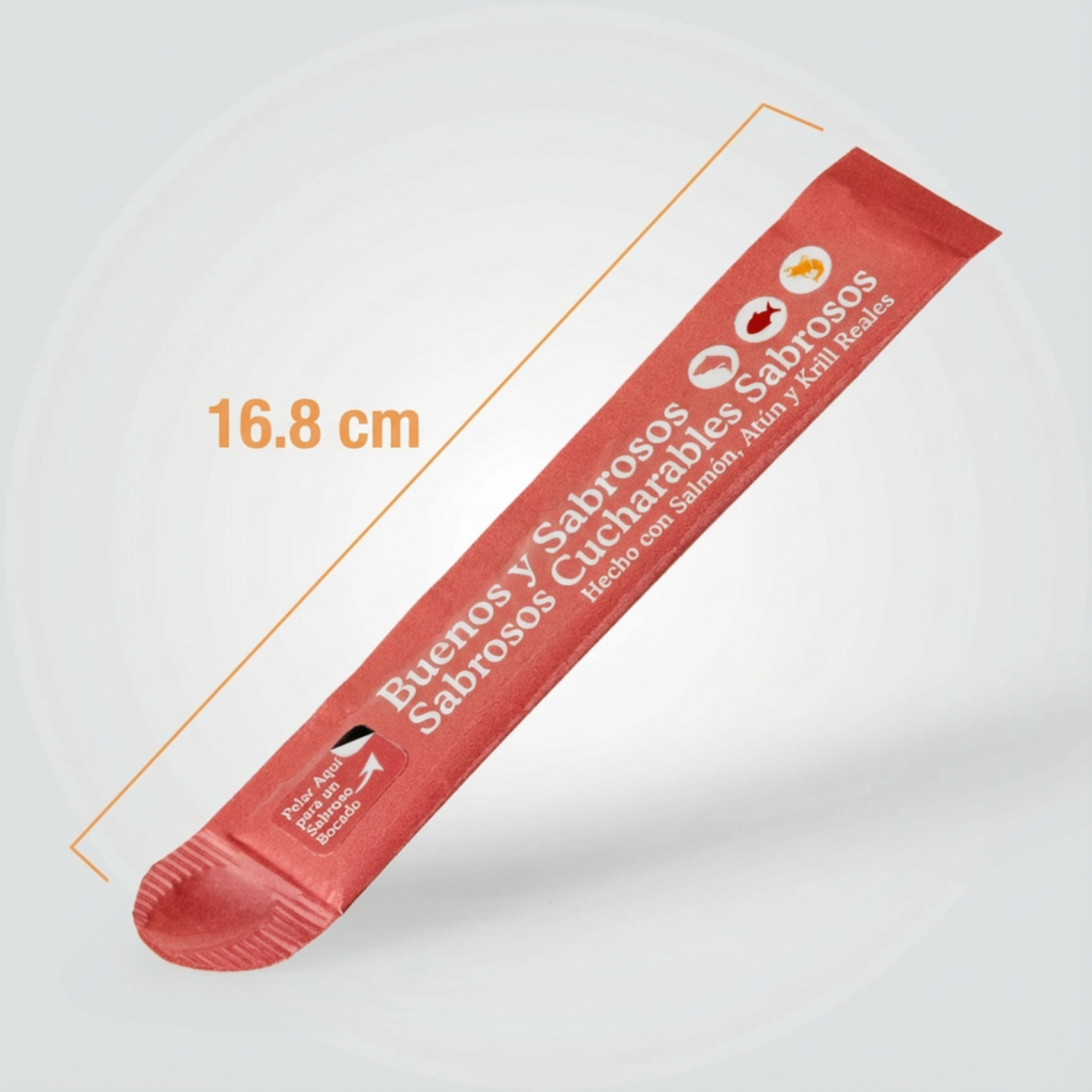 Spoonables Lamibles Good ‘n’ Tasty para Gato – Salmón, Atún y Krill | Snack Húmedo con Cucharita