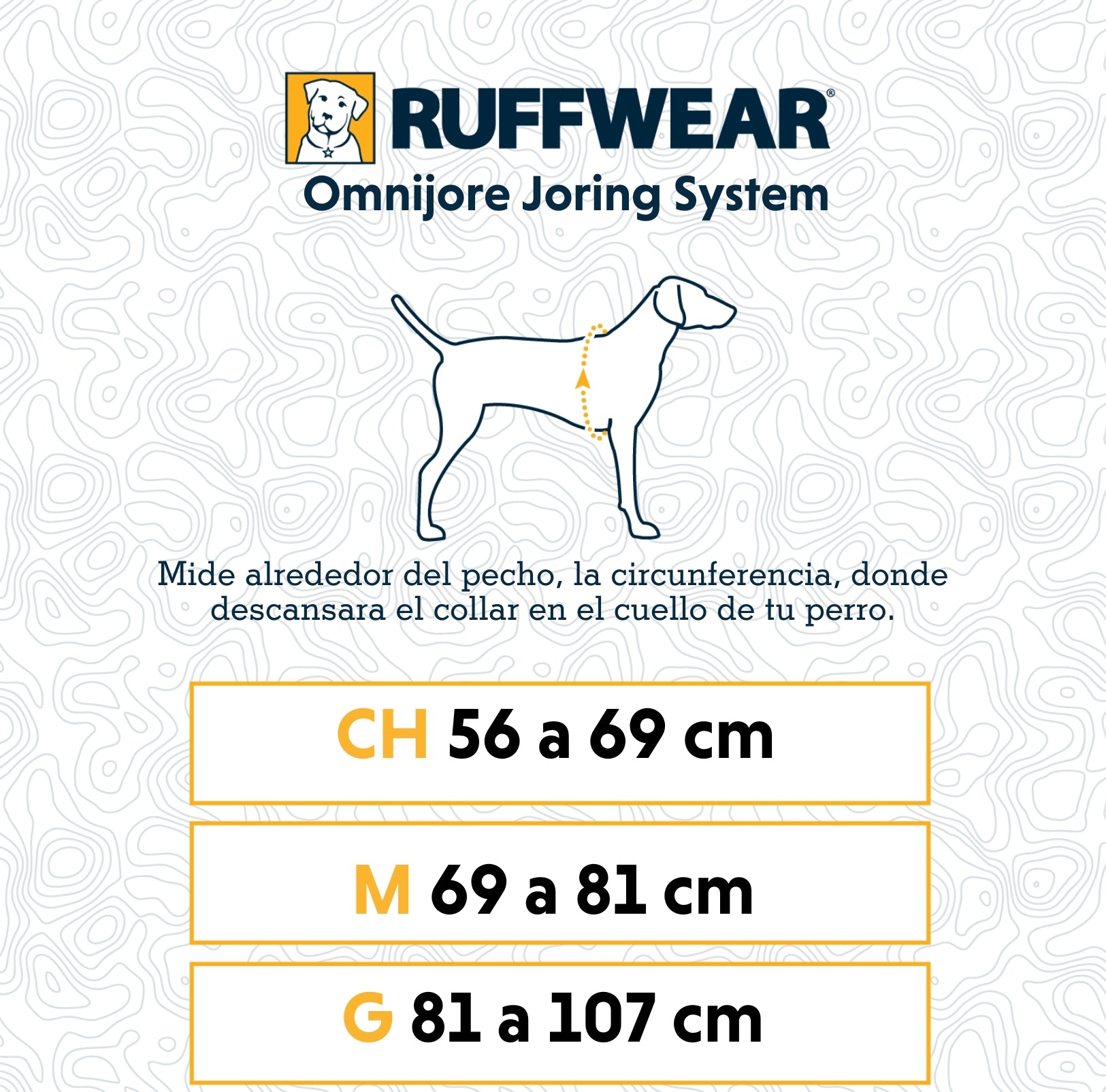 Sistema de Joring para Perros y Humanos en Amarillo Fosfo (Lichen Green) Omnijore™ Joring System de Ruffwear