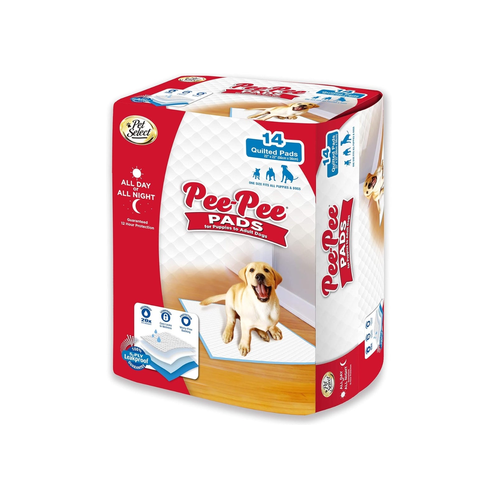 Tapete Entrenador para Perros Pee-Pee Pads – 55.9 × 58.4 cm | Four Paws