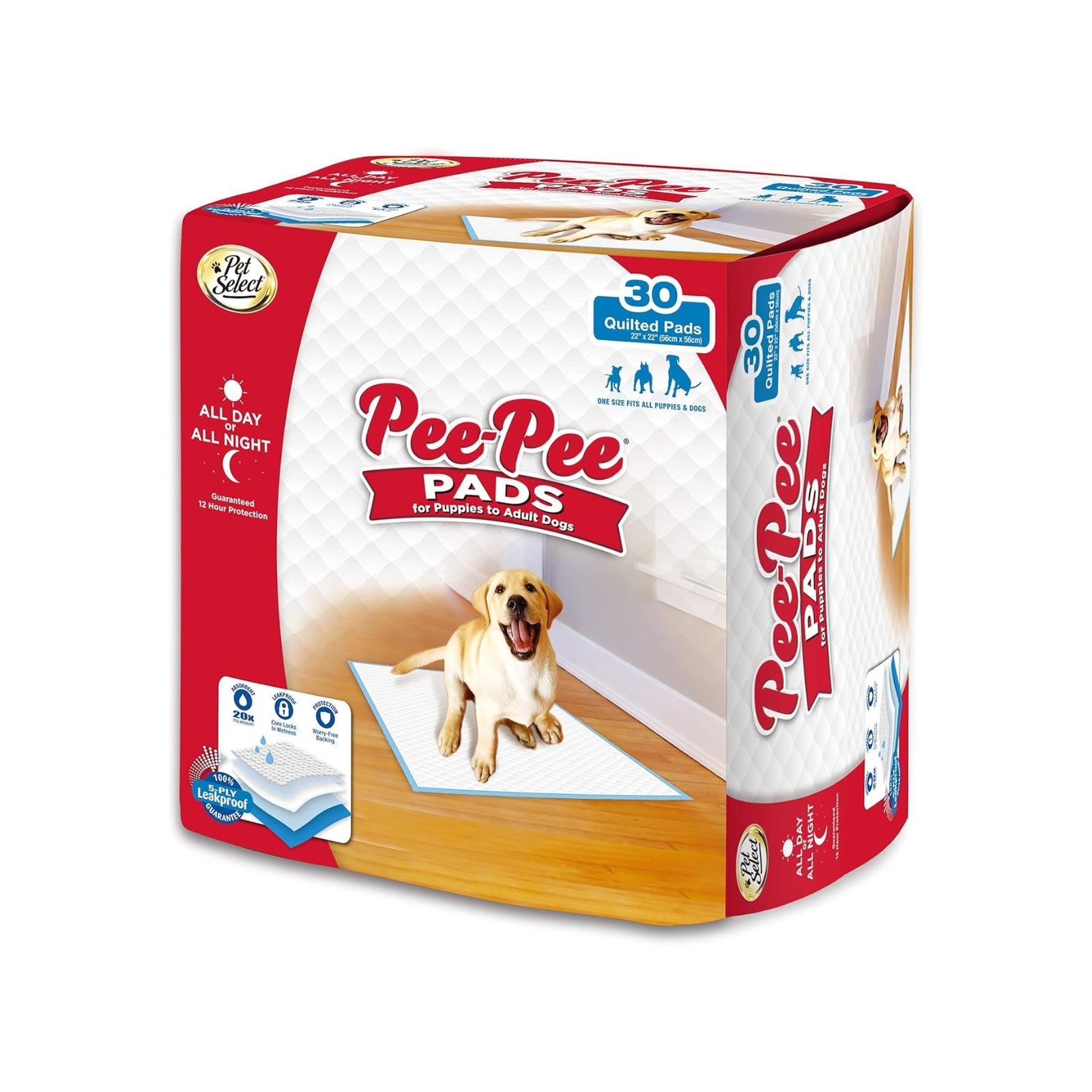 Tapete Entrenador para Perros Pee-Pee Pads – 55.9 × 58.4 cm | Four Paws