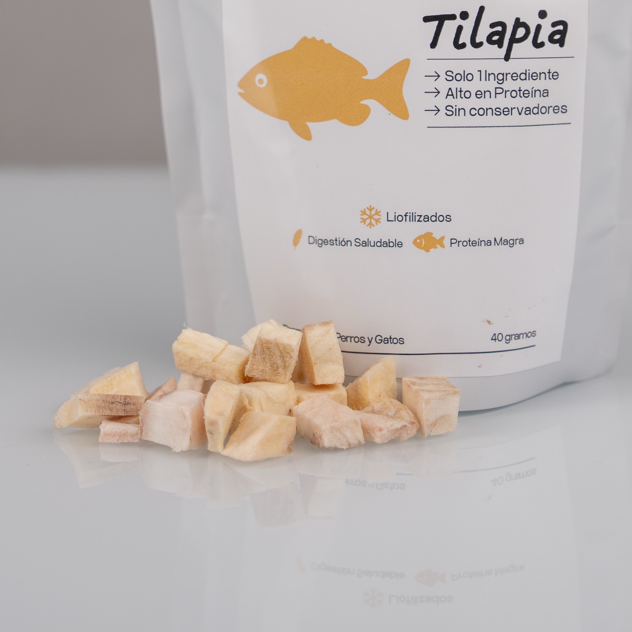 Tilapia Liofilizada — Proteína Blanca Hipoalergénica y Digestión Suave | Método Nardos™