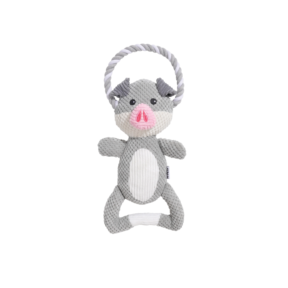 Peluche CHEWTOPIA ECO Pig (Cerdo) para Perro – 99% Materiales Reciclados | M-PET