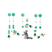 TEMPO Cat Toy - Leaf with treat Dispenser