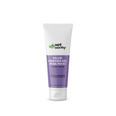 Gel para Patas de Apoyo Urinario de Vet Worthy® – Suplemento con Arándano para Gatos