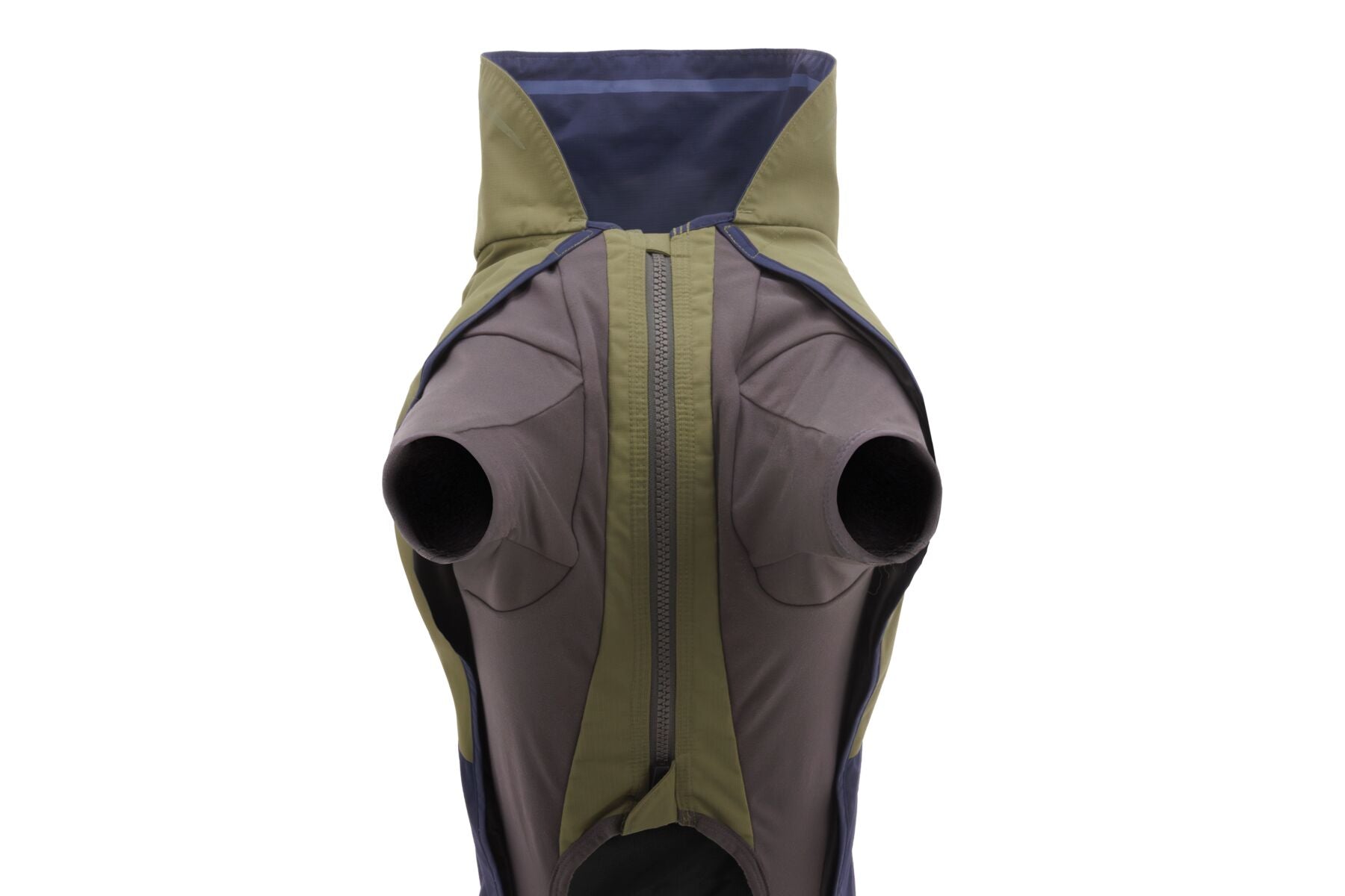 Impermeable Sun Shower™ Coverall (Overall) para Perros - Cobertura Completa y Mangas StormSleeves™ - Verde (Campfire Green) & Azul (Aurora Teal) | Ruffwear®