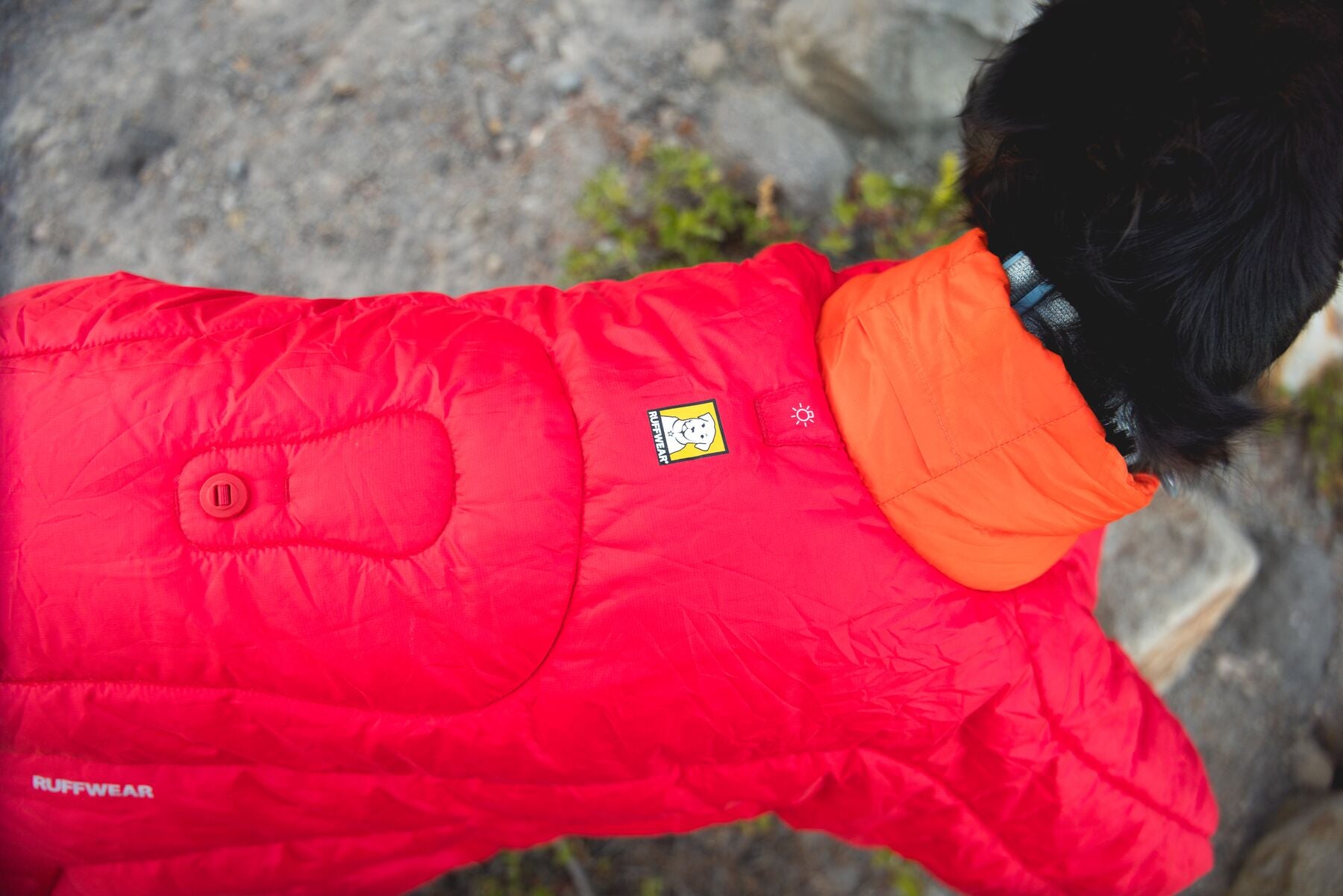 Poncho para Dormir Palisades™ Sleep Poncho en Rojo Grosella (Red Currant) | Ruffwear