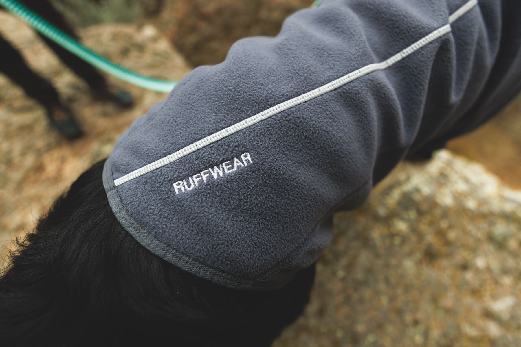 Climate Changer™ Suéter de Felpa Polar para Perros - Gris Basalto (Basalt Gray) | Ruffwear