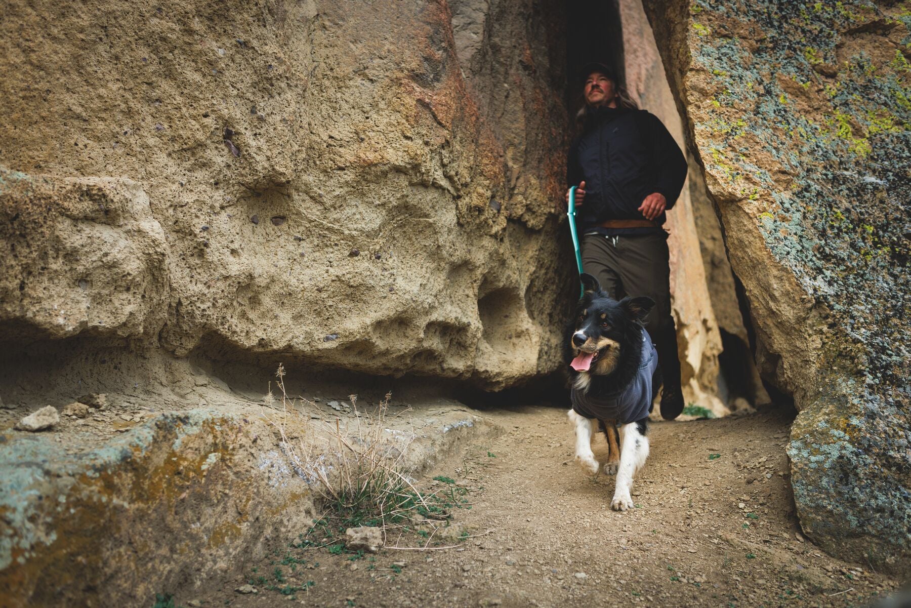 Climate Changer™ Suéter de Felpa Polar para Perros - Gris Basalto (Basalt Gray) | Ruffwear