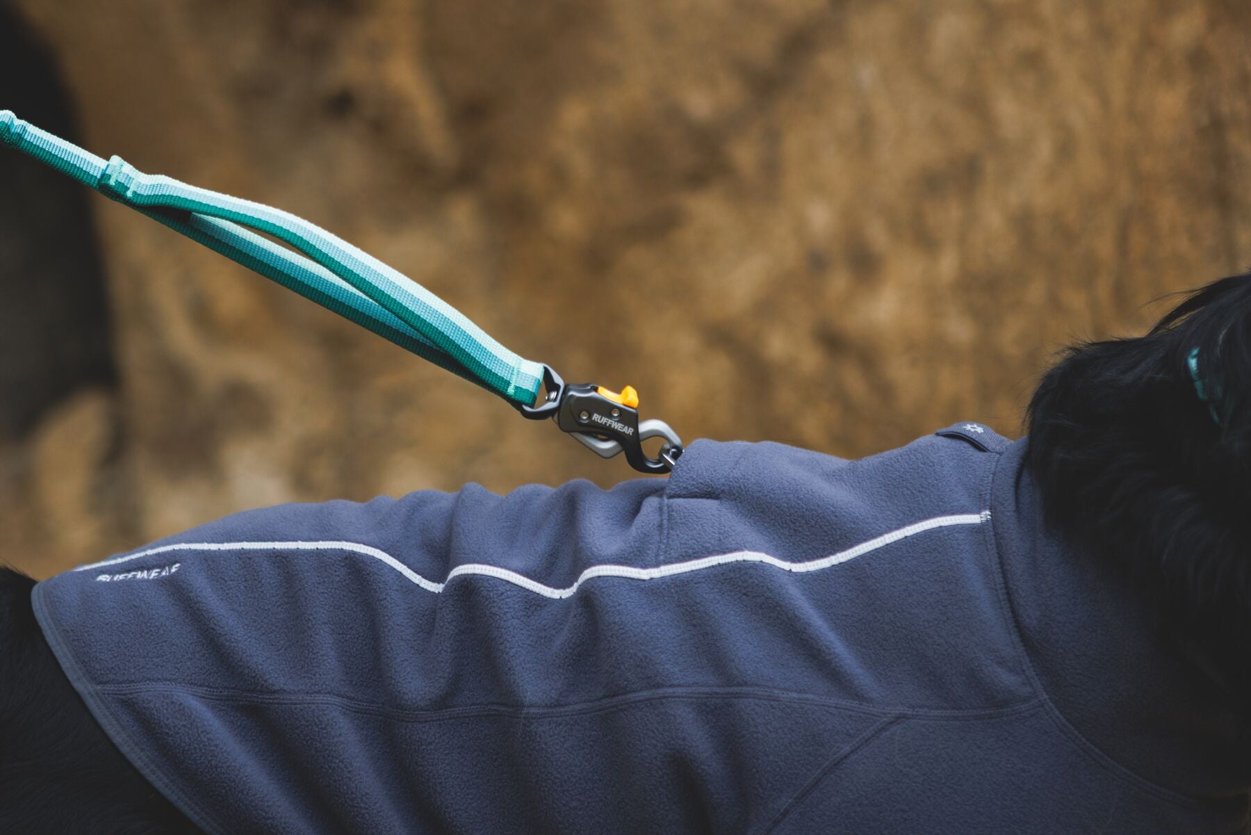 Climate Changer™ Suéter de Felpa Polar para Perros - Gris Basalto (Basalt Gray) | Ruffwear