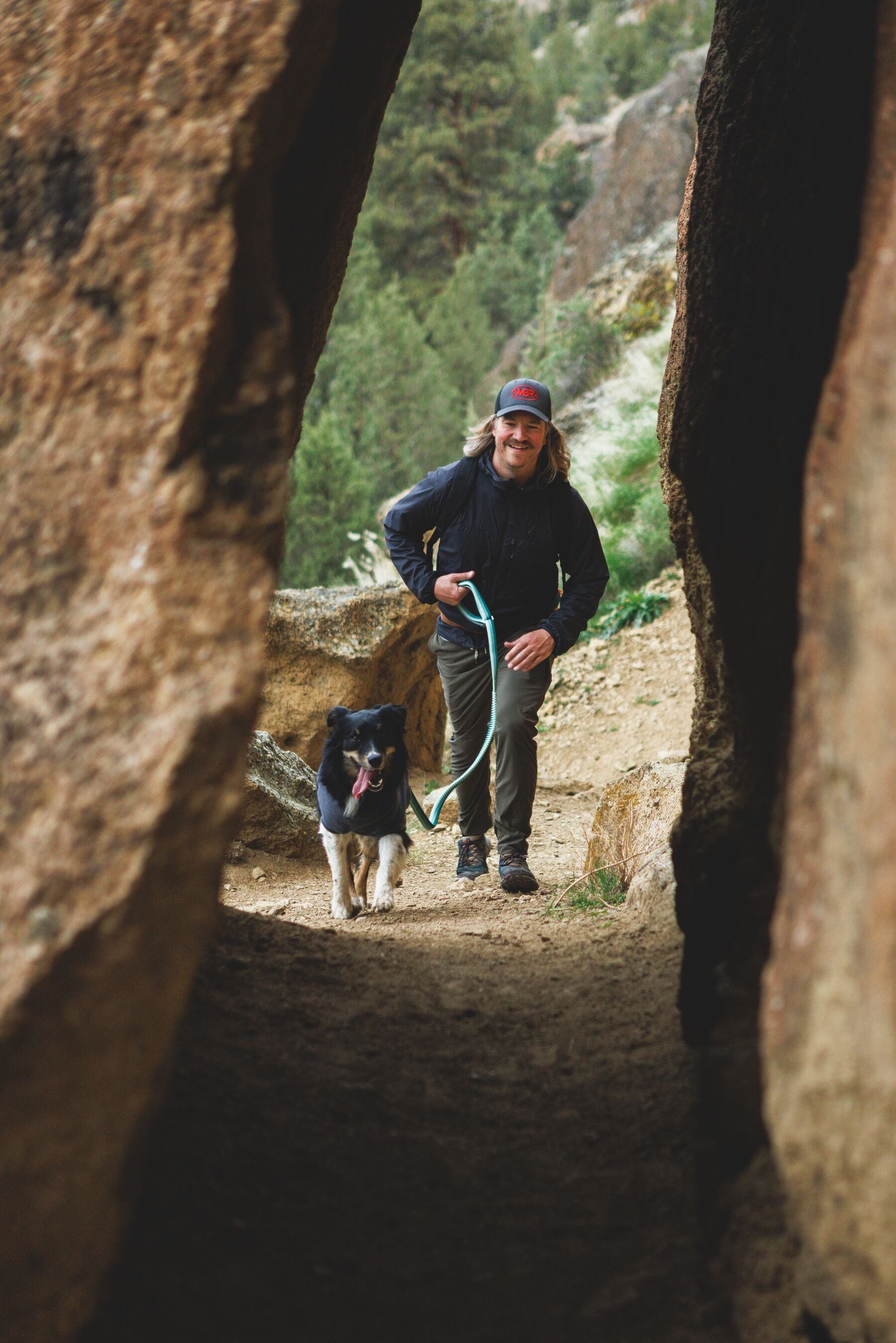 Climate Changer™ Suéter de Felpa Polar para Perros - Gris Basalto (Basalt Gray) | Ruffwear