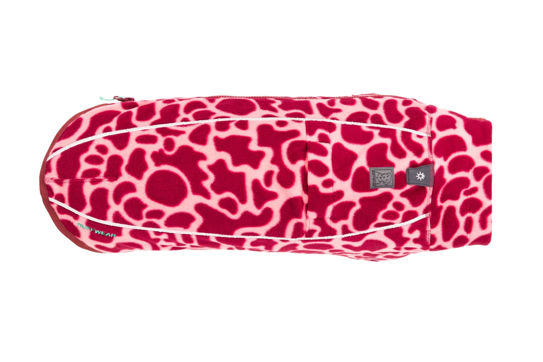 Climate Changer™ Suéter de Felpa Polar para Perros - Rosa Lava (Berry Lava) | Ruffwear