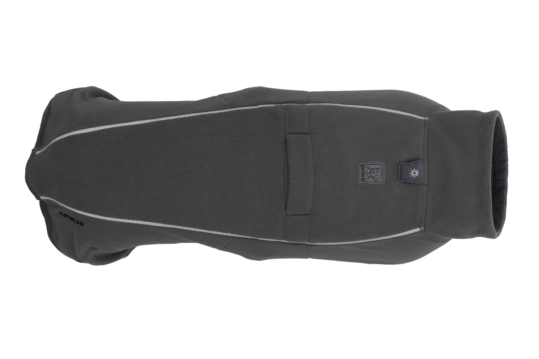 Climate Changer™ Suéter de Felpa Polar Tipo Chaleco para Perros - Gris Basalto (Basalt Gray) | Ruffwear