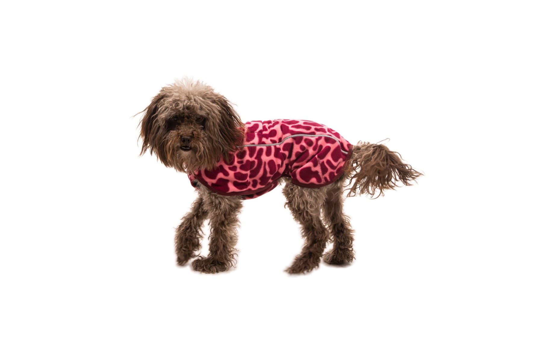 Climate Changer™ Suéter de Felpa Polar Tipo Chaleco para Perros - Rosa Lava (Berry Lava) | Ruffwear