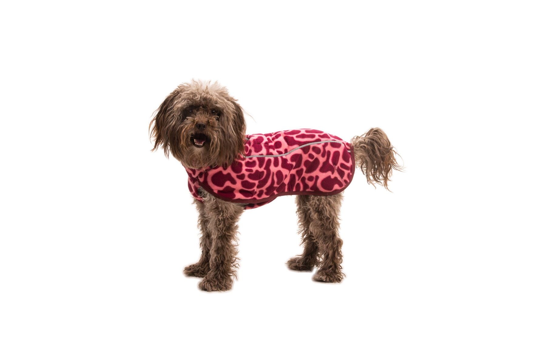 Climate Changer™ Suéter de Felpa Polar Tipo Chaleco para Perros - Rosa Lava (Berry Lava) | Ruffwear