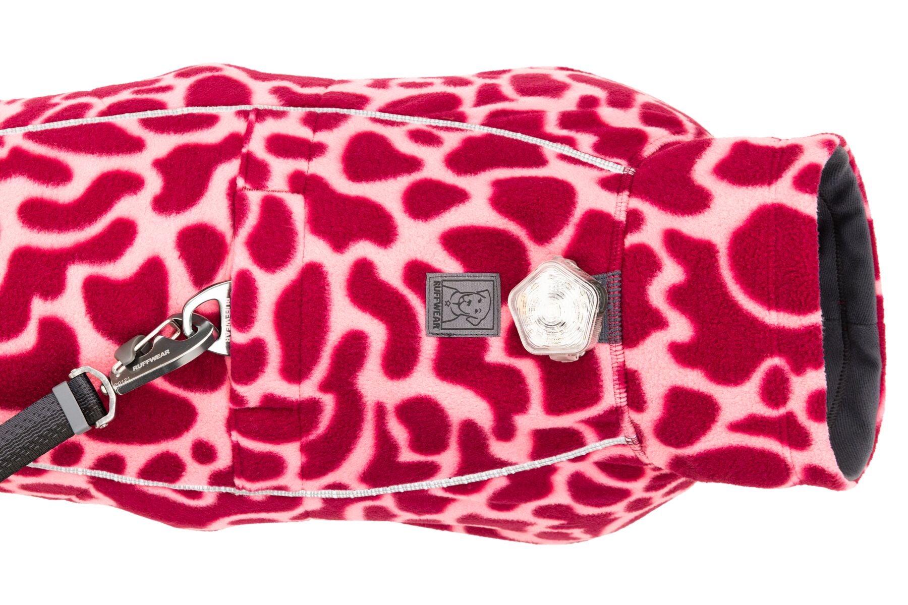 Climate Changer™ Suéter de Felpa Polar para Perros - Rosa Lava (Berry Lava) | Ruffwear