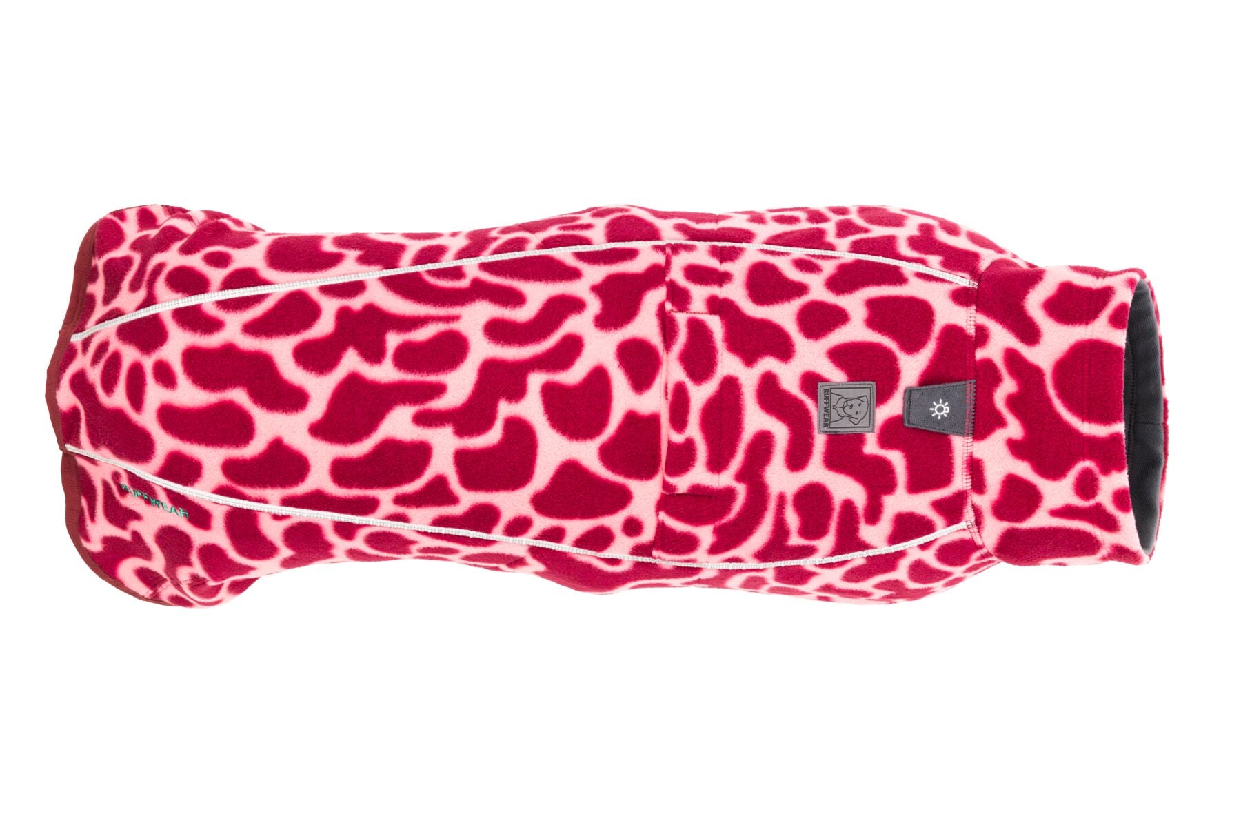 Climate Changer™ Suéter de Felpa Polar Tipo Chaleco para Perros - Rosa Lava (Berry Lava) | Ruffwear