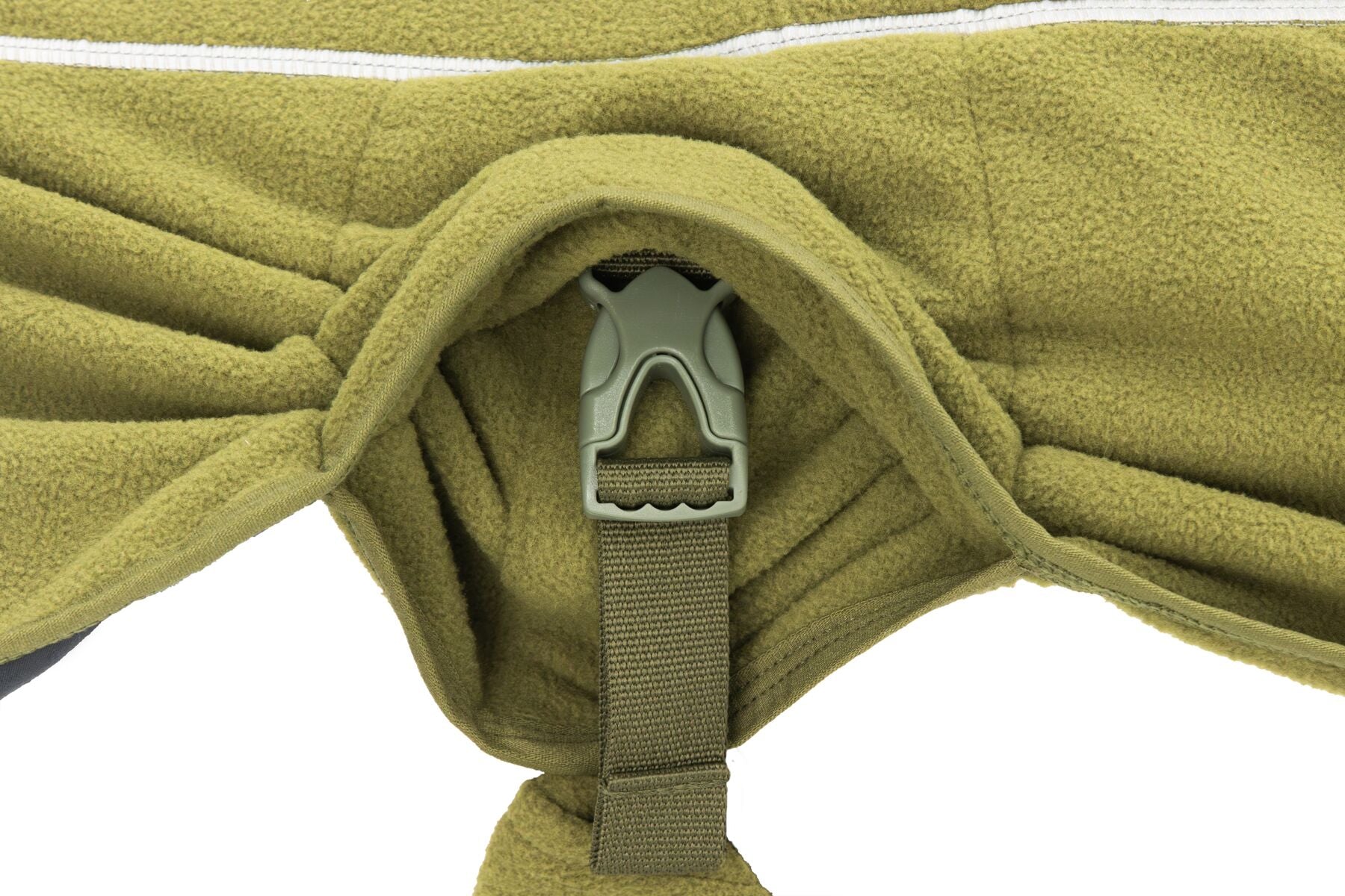 Climate Changer™ Suéter de Felpa Polar Tipo Chaleco para Perros - Verde Cedro (Cedar Green) | Ruffwear