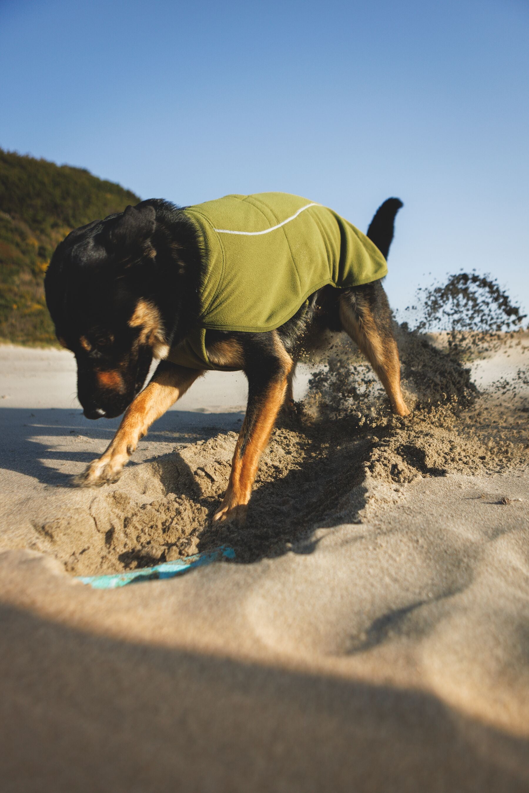 Climate Changer™ Suéter de Felpa Polar Tipo Chaleco para Perros - Gris Basalto (Basalt Gray) | Ruffwear