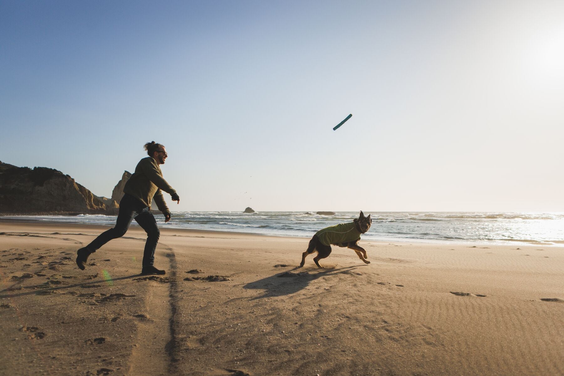 Climate Changer™ Suéter de Felpa Polar Tipo Chaleco para Perros - Gris Basalto (Basalt Gray) | Ruffwear