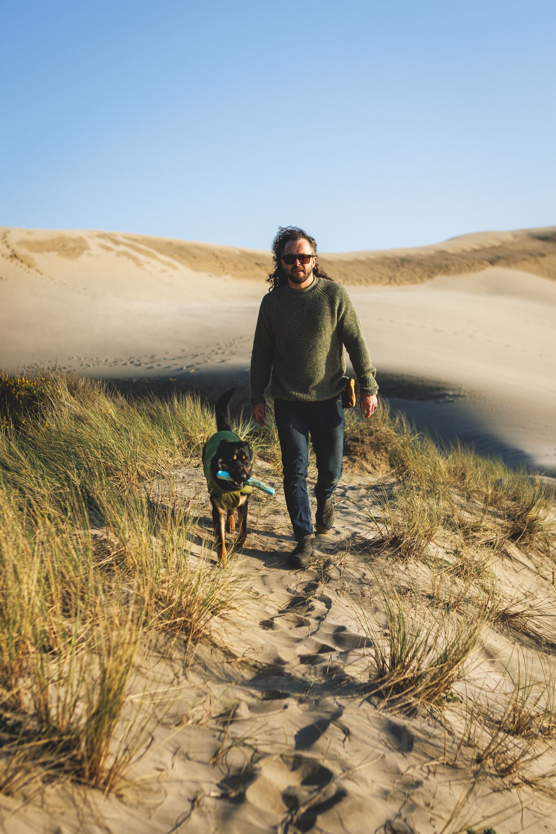 Climate Changer™ Suéter de Felpa Polar Tipo Chaleco para Perros - Gris Basalto (Basalt Gray) | Ruffwear