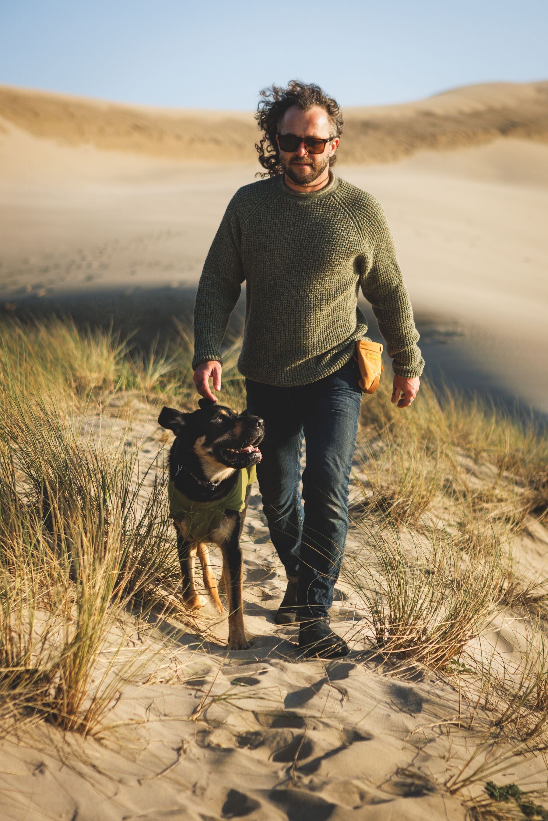 Climate Changer™ Suéter de Felpa Polar Tipo Chaleco para Perros - Gris Basalto (Basalt Gray) | Ruffwear