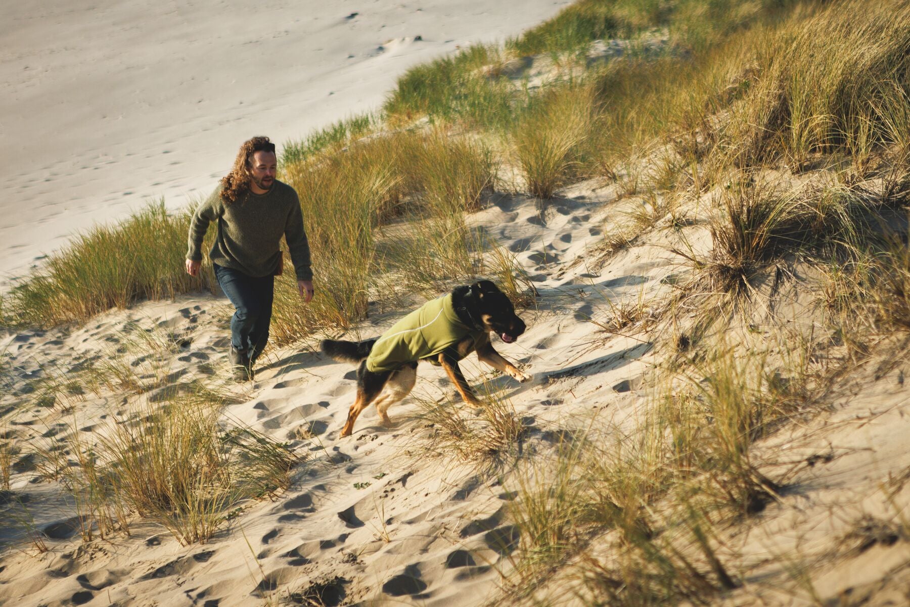 Climate Changer™ Suéter de Felpa Polar Tipo Chaleco para Perros - Gris Basalto (Basalt Gray) | Ruffwear