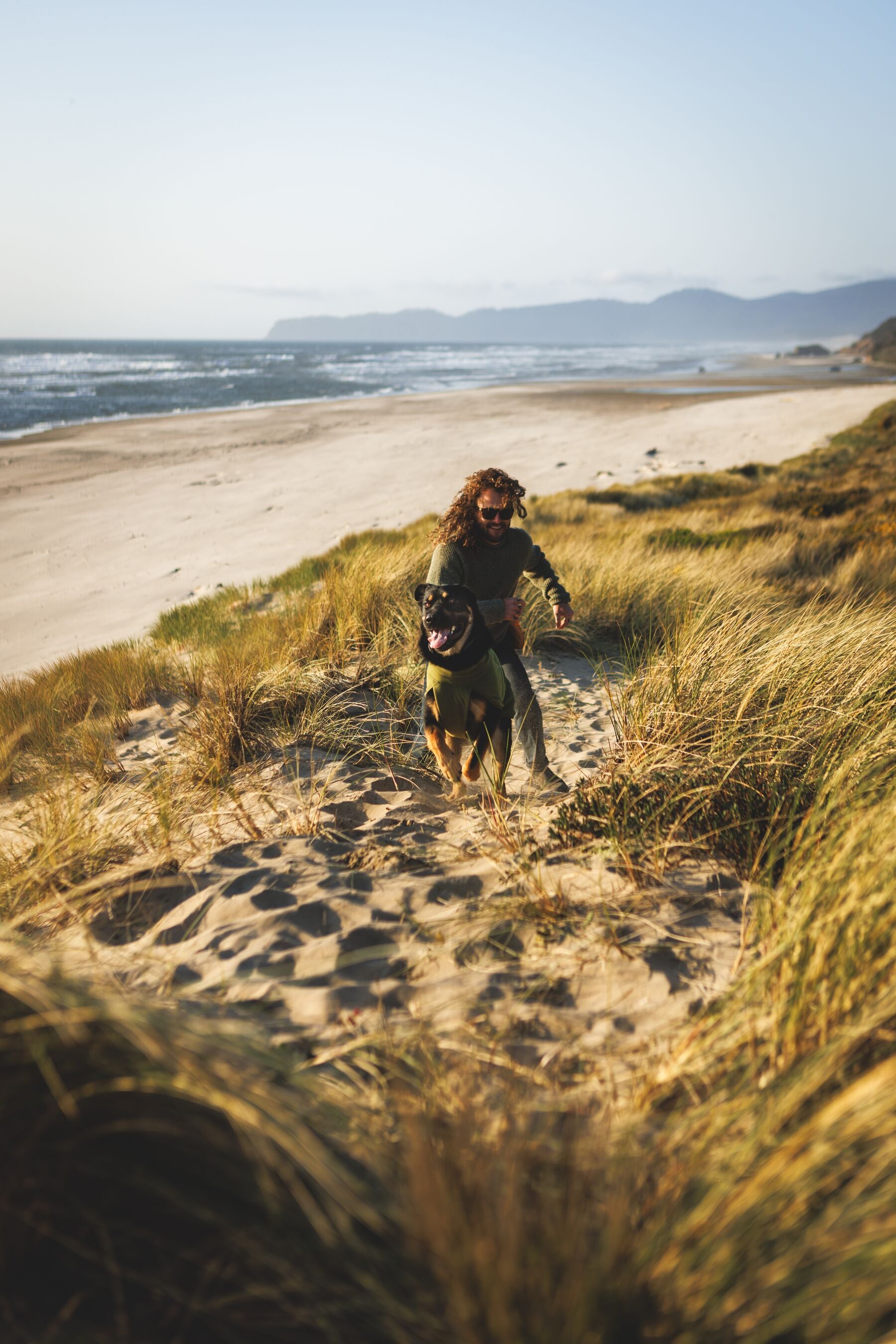 Climate Changer™ Suéter de Felpa Polar Tipo Chaleco para Perros - Gris Basalto (Basalt Gray) | Ruffwear