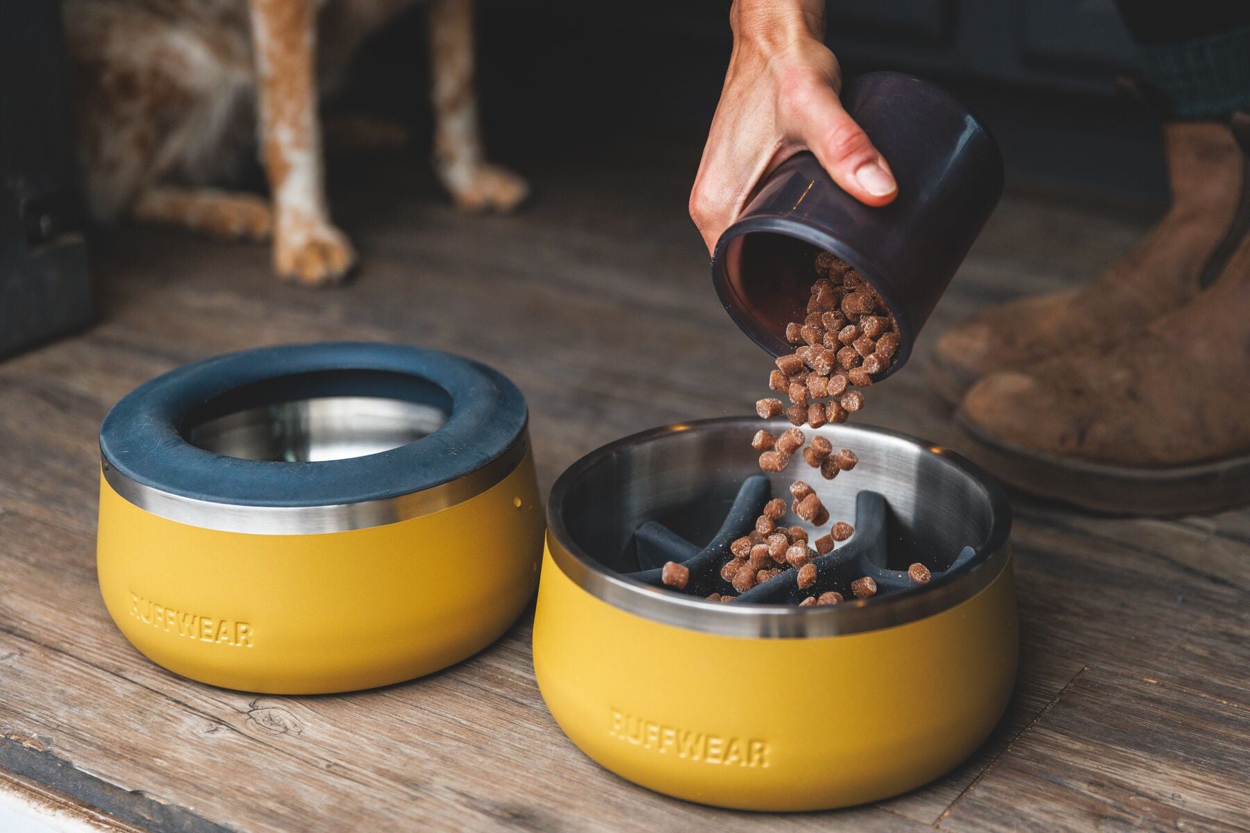 Basecamp™ Slow Feeder de Ruffwear - Inserto Para Que Coma Lento para Platos de Perros