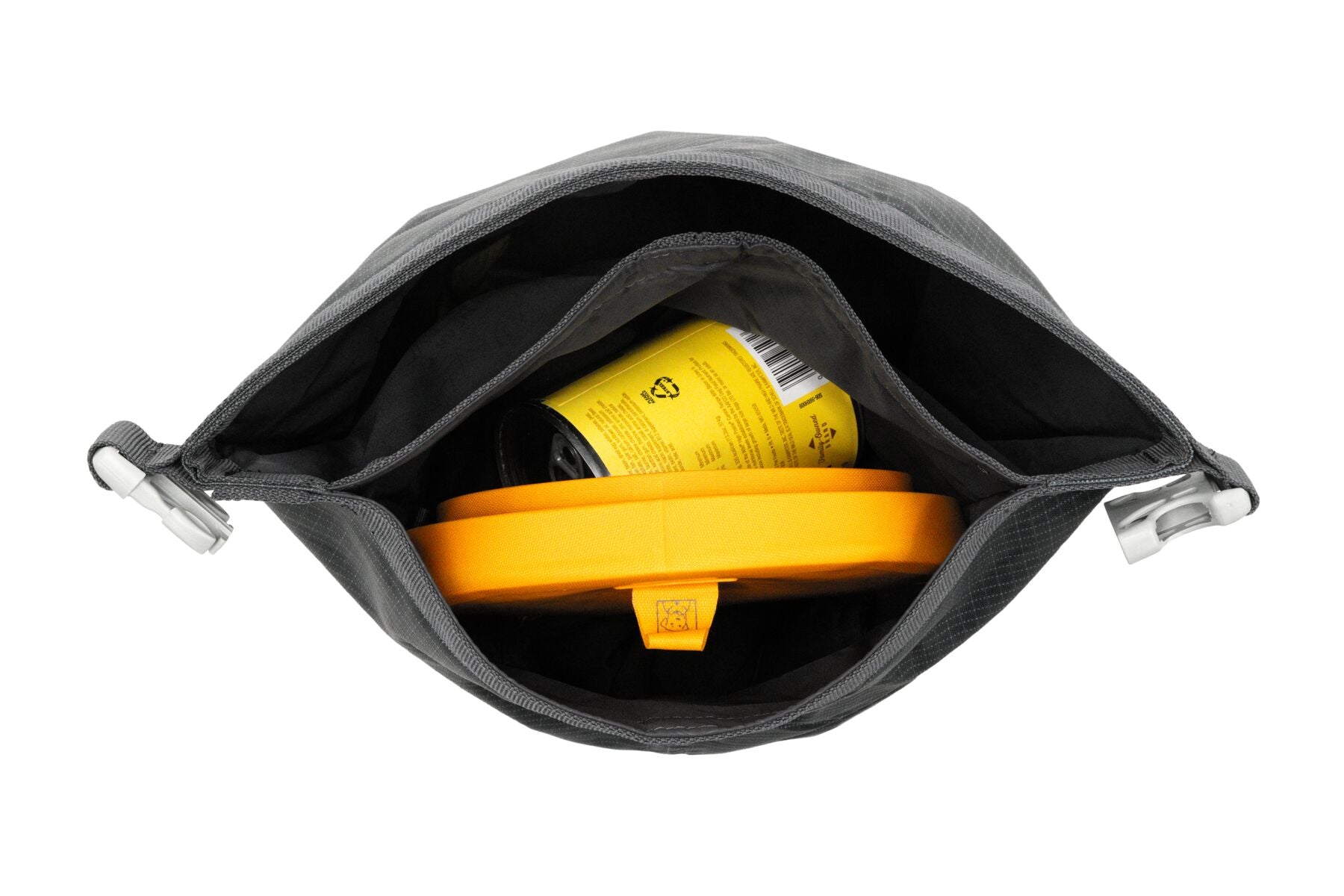 Kibble Kaddie™ Almacenador de Croquetas Portátil - Gris Basalto (Basalt Gray) | Ruffwear