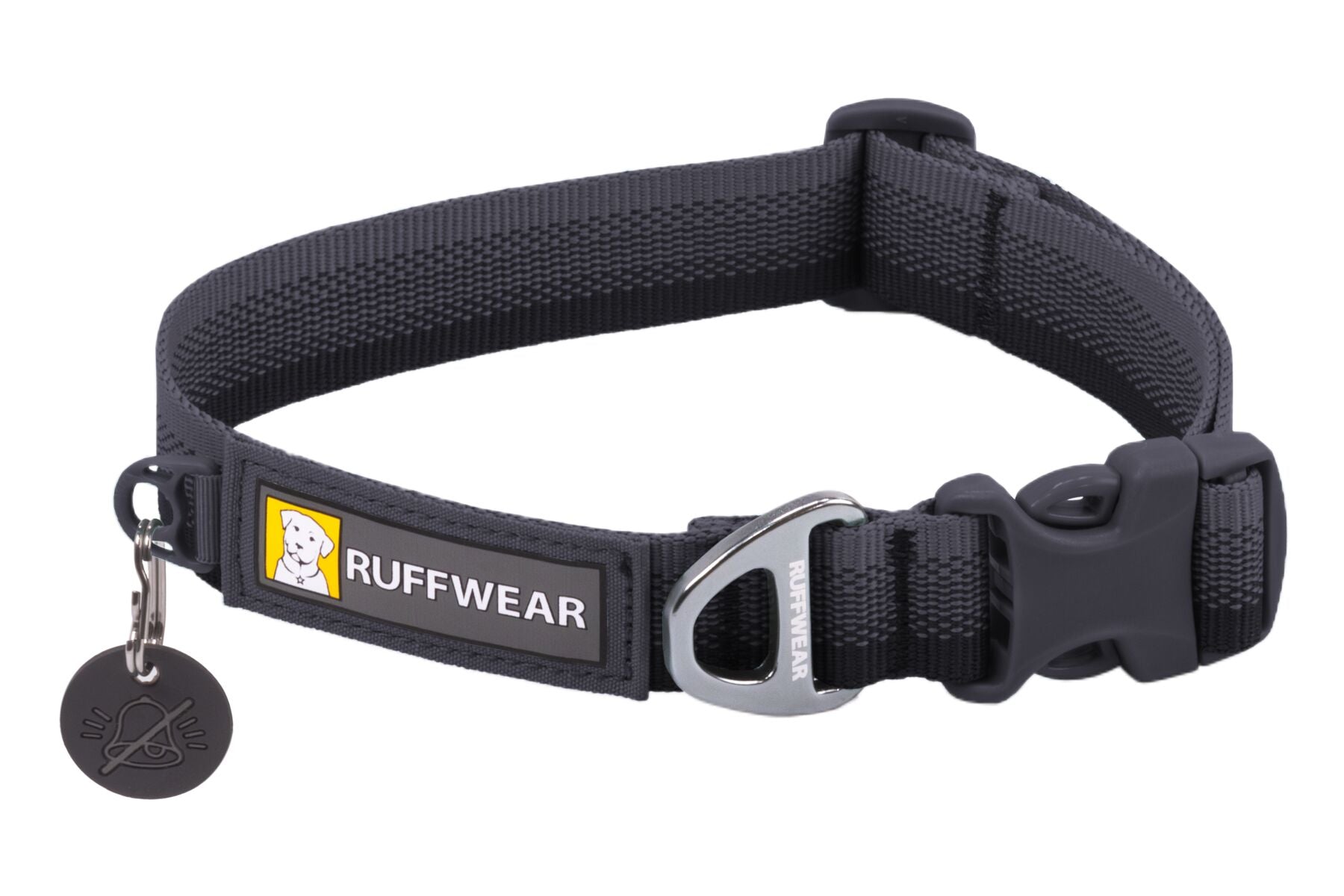 Collar para Perros Modelo Front Range Collar Gris (Basalt Gray) de Ruffwear