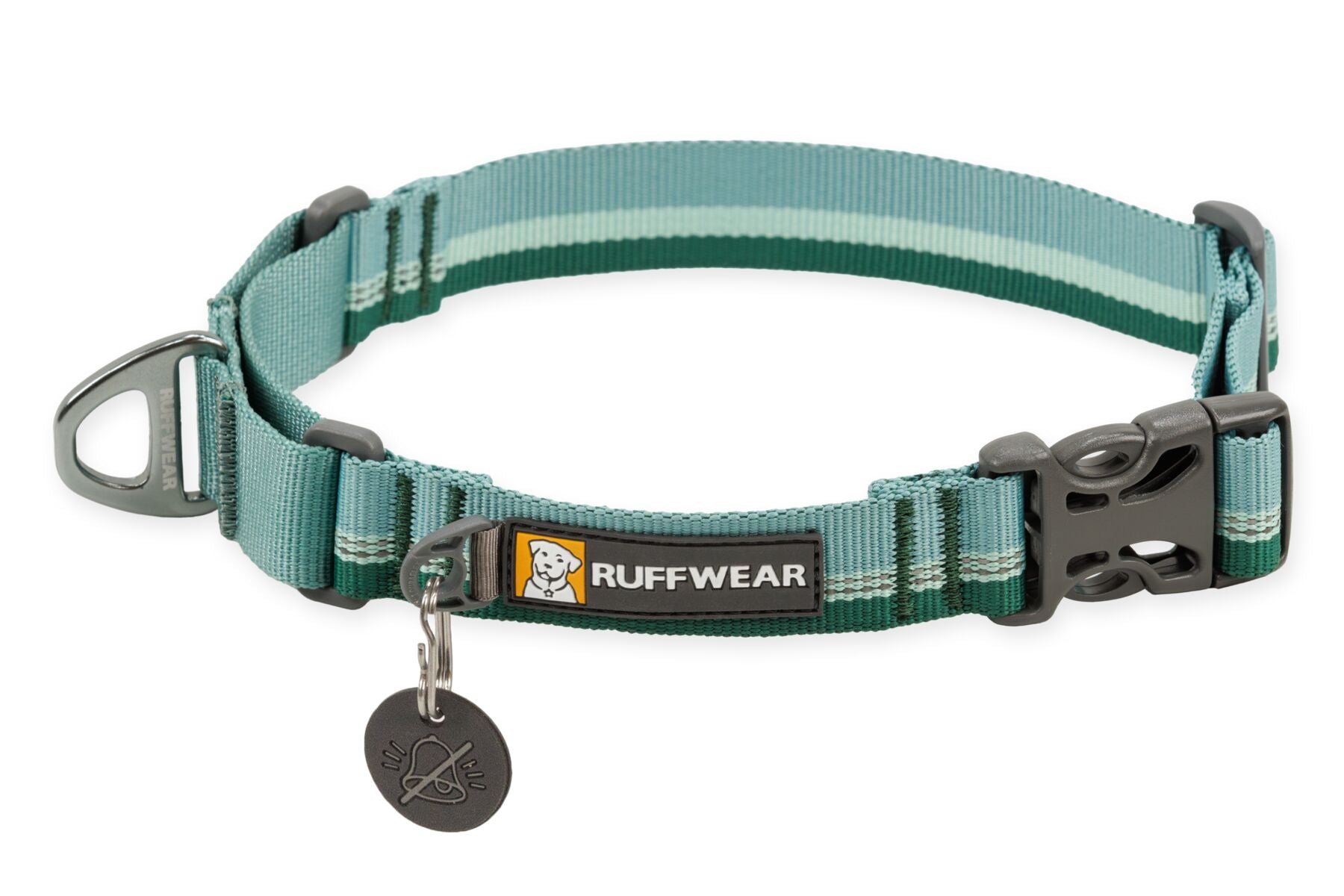 Collar para Perros Modelo WEB Reaction Verde (River Rock Green) - Ruffwear
